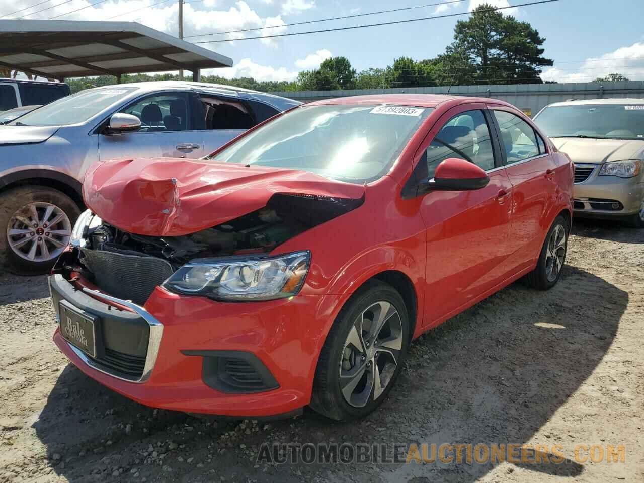 1G1JF5SB8K4128442 CHEVROLET SONIC 2019