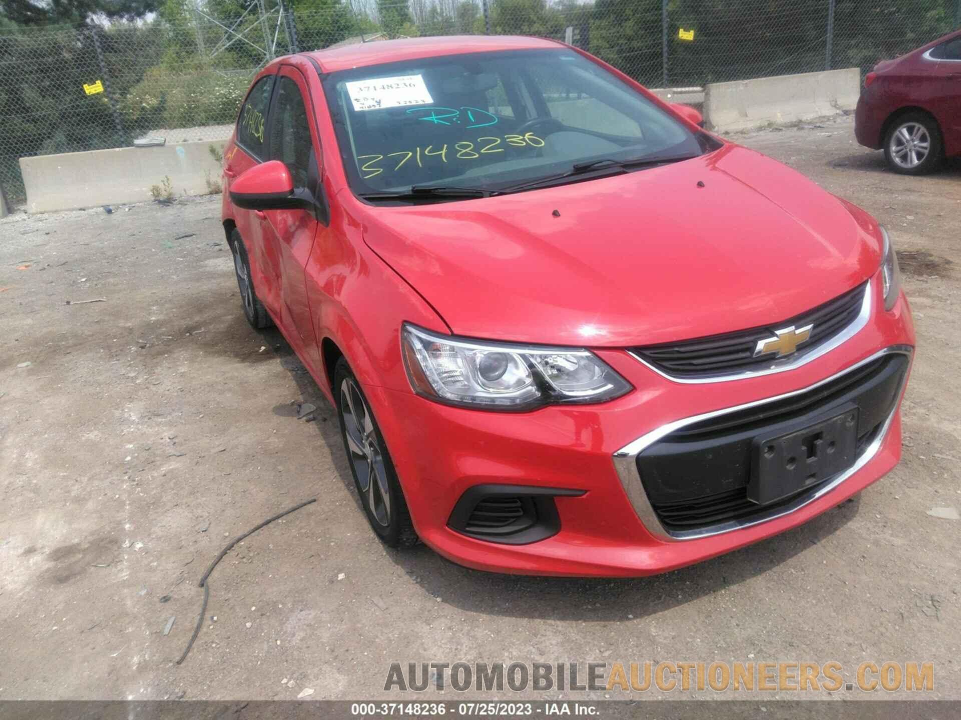 1G1JF5SBXK4126904 CHEVROLET SONIC 2019