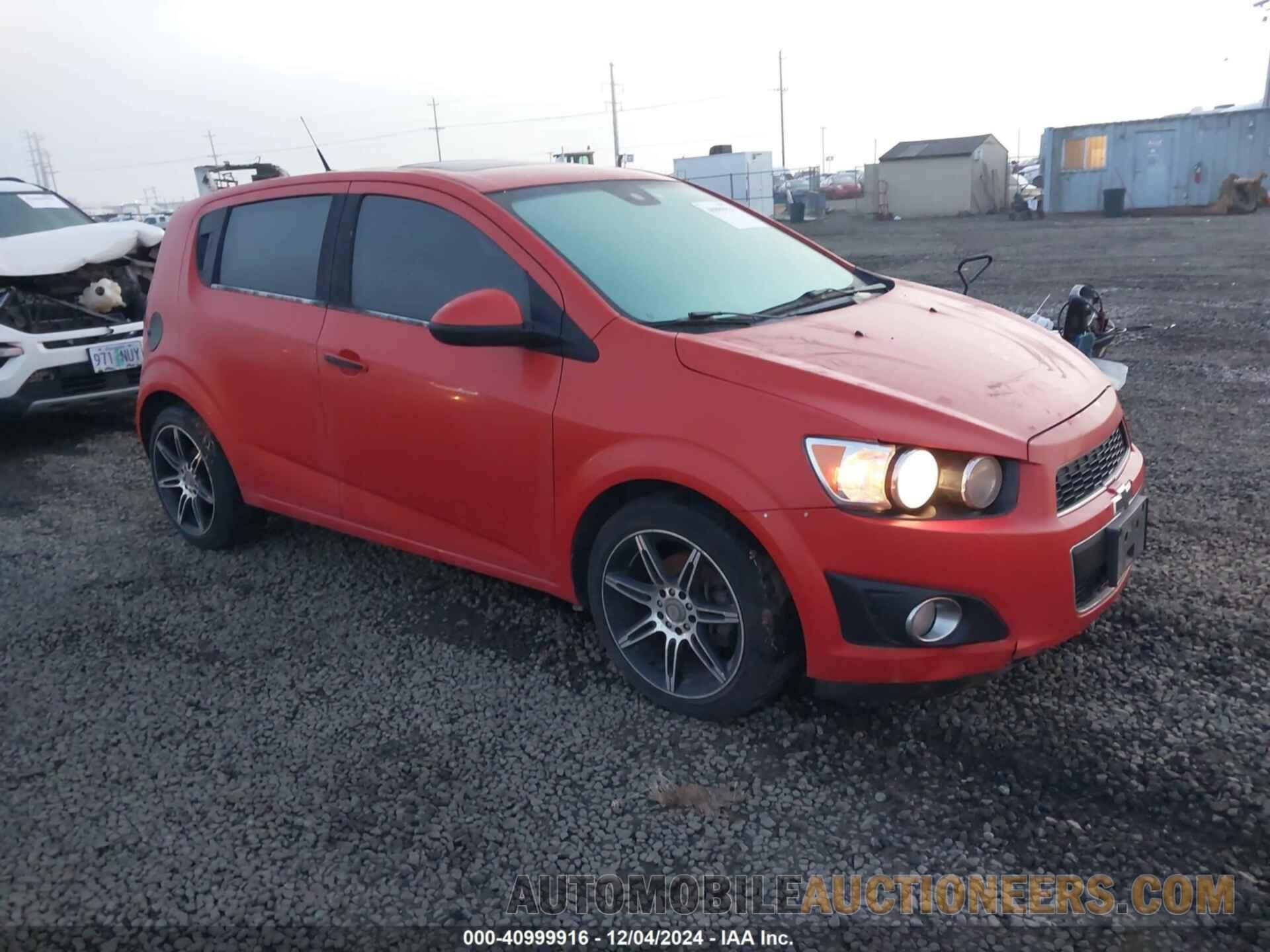 1G1JF6SBXC4133049 CHEVROLET SONIC 2012