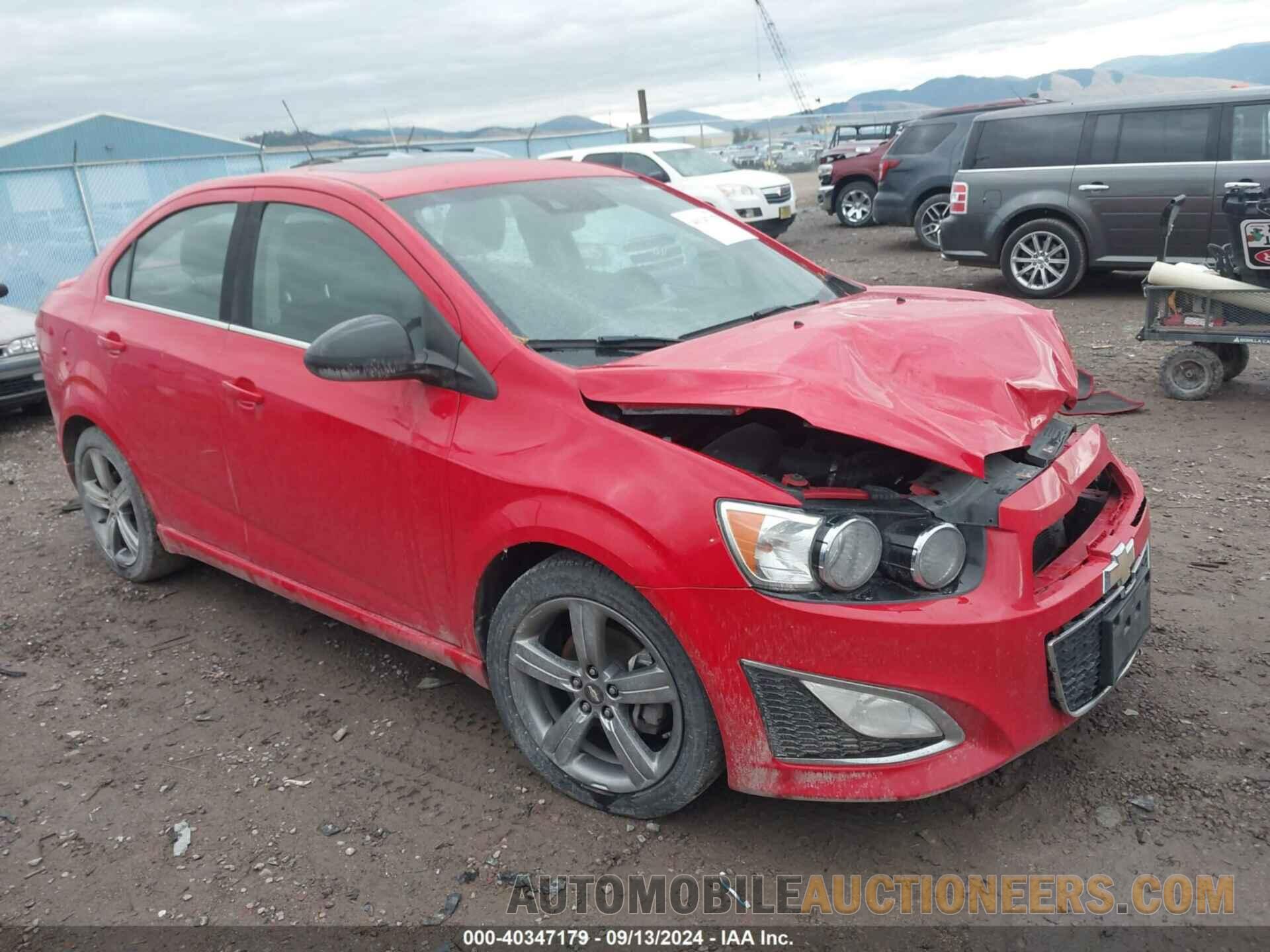 1G1JG5SB0F4139065 CHEVROLET SONIC 2015