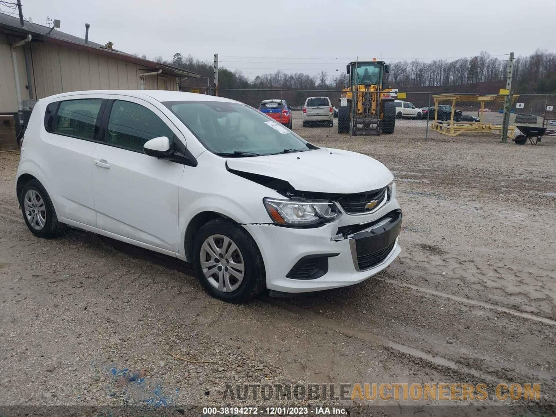 1G1JG6SB1K4131668 CHEVROLET SONIC 2019