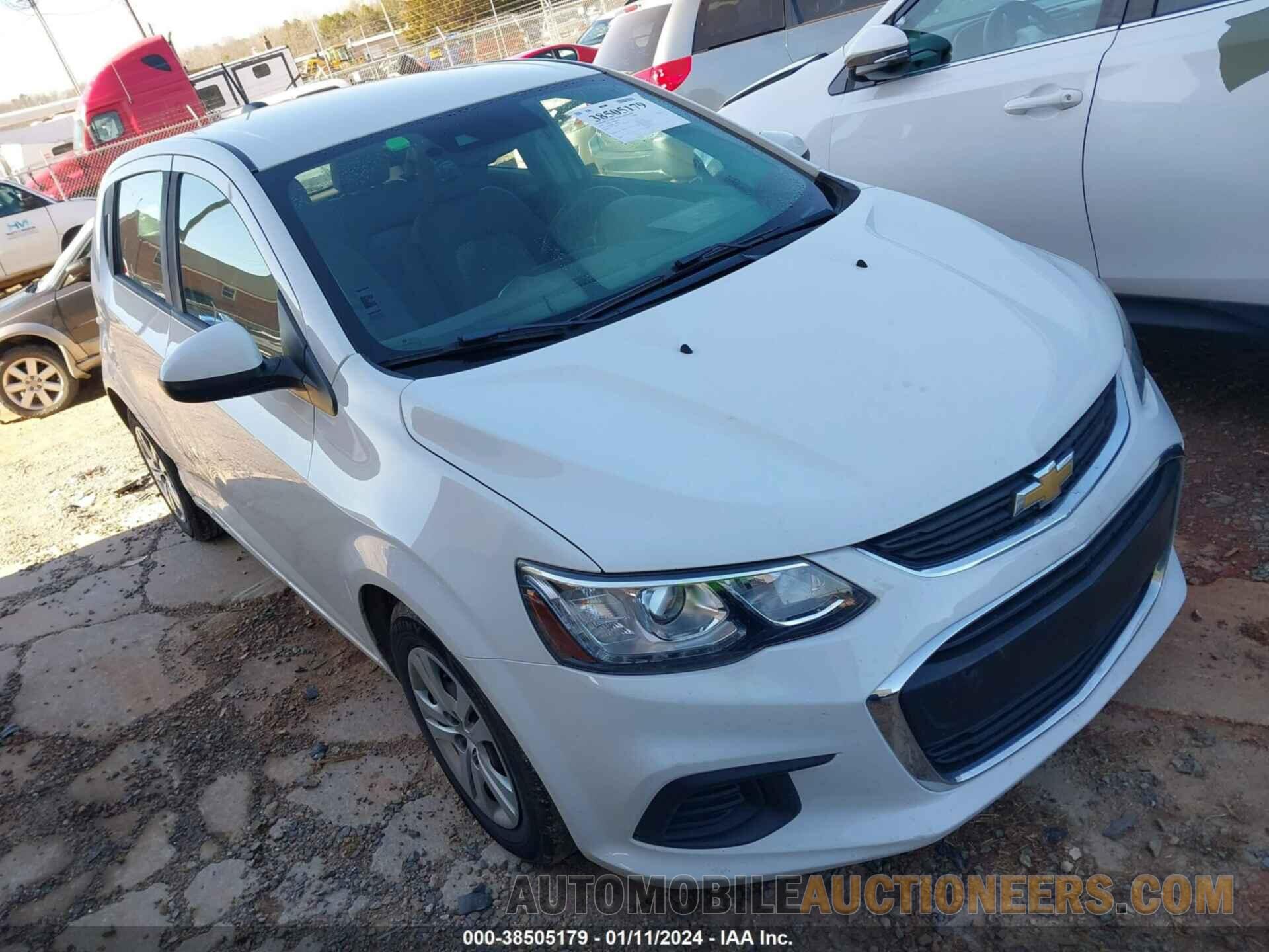 1G1JG6SB1L4109722 CHEVROLET SONIC 2020