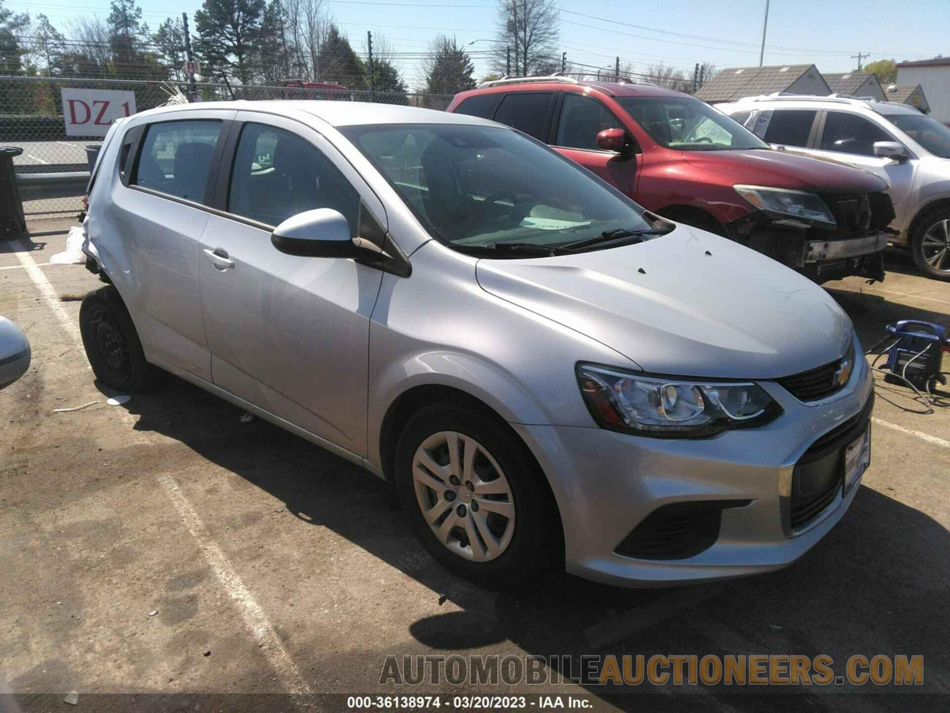 1G1JG6SB2K4117326 CHEVROLET SONIC 2019