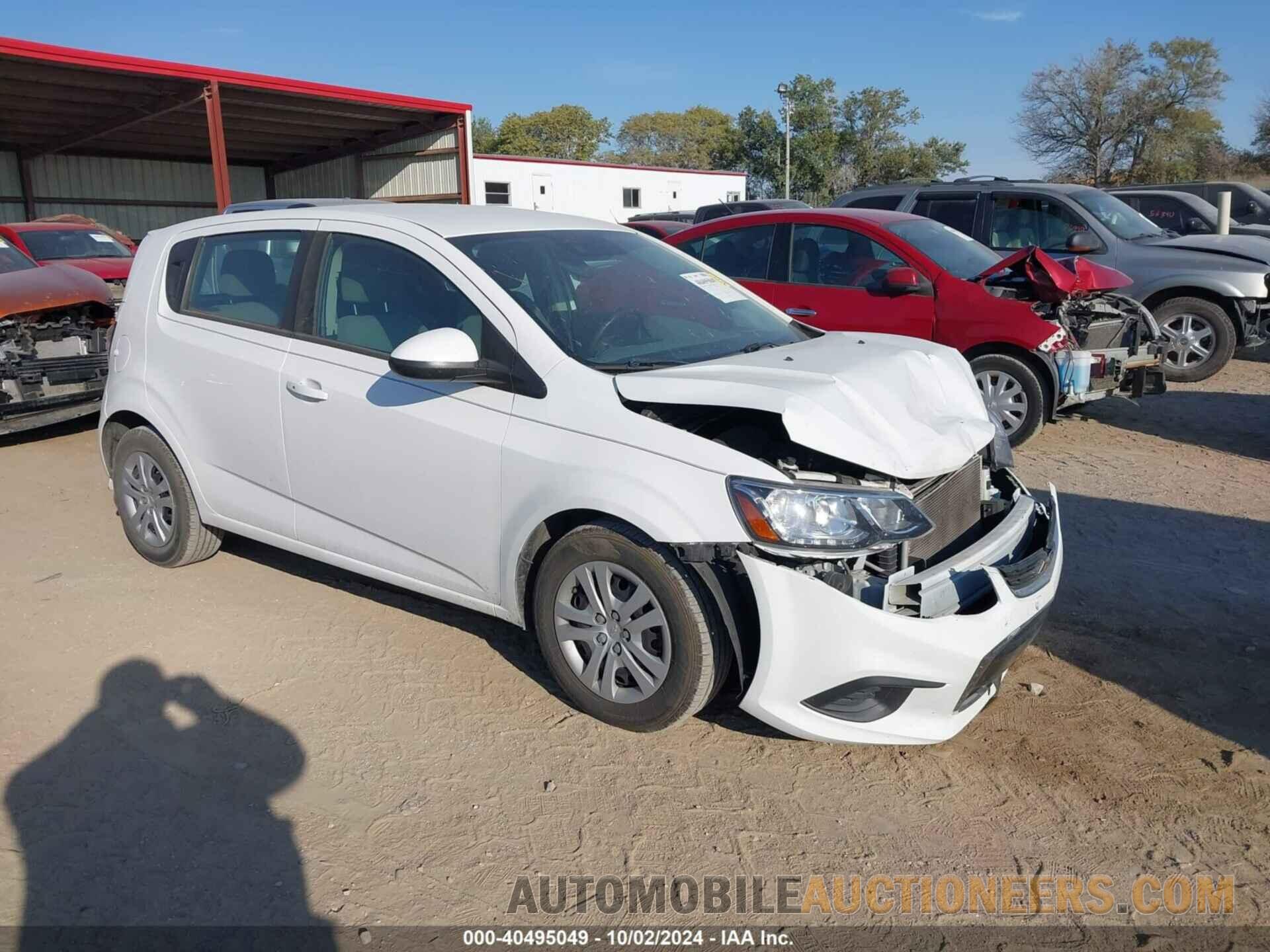 1G1JG6SB2K4139102 CHEVROLET SONIC 2019