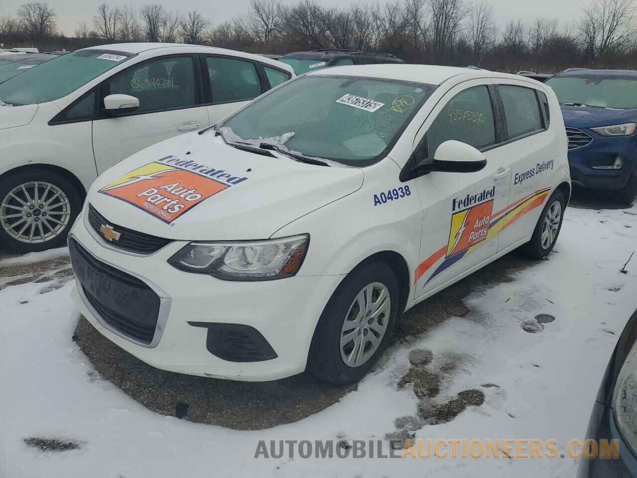 1G1JG6SB3K4111597 CHEVROLET SONIC 2019