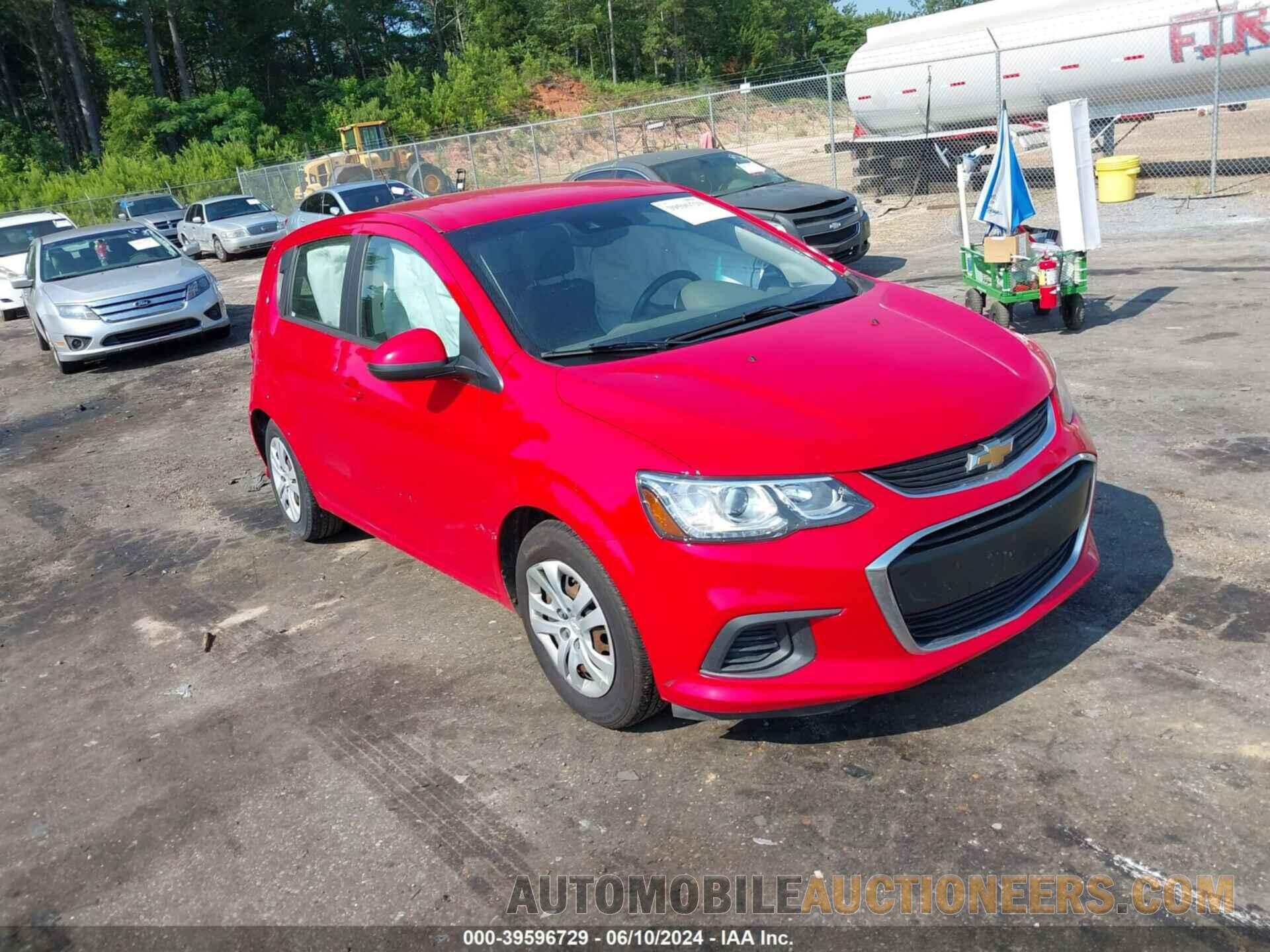 1G1JG6SB4L4124313 CHEVROLET SONIC 2020