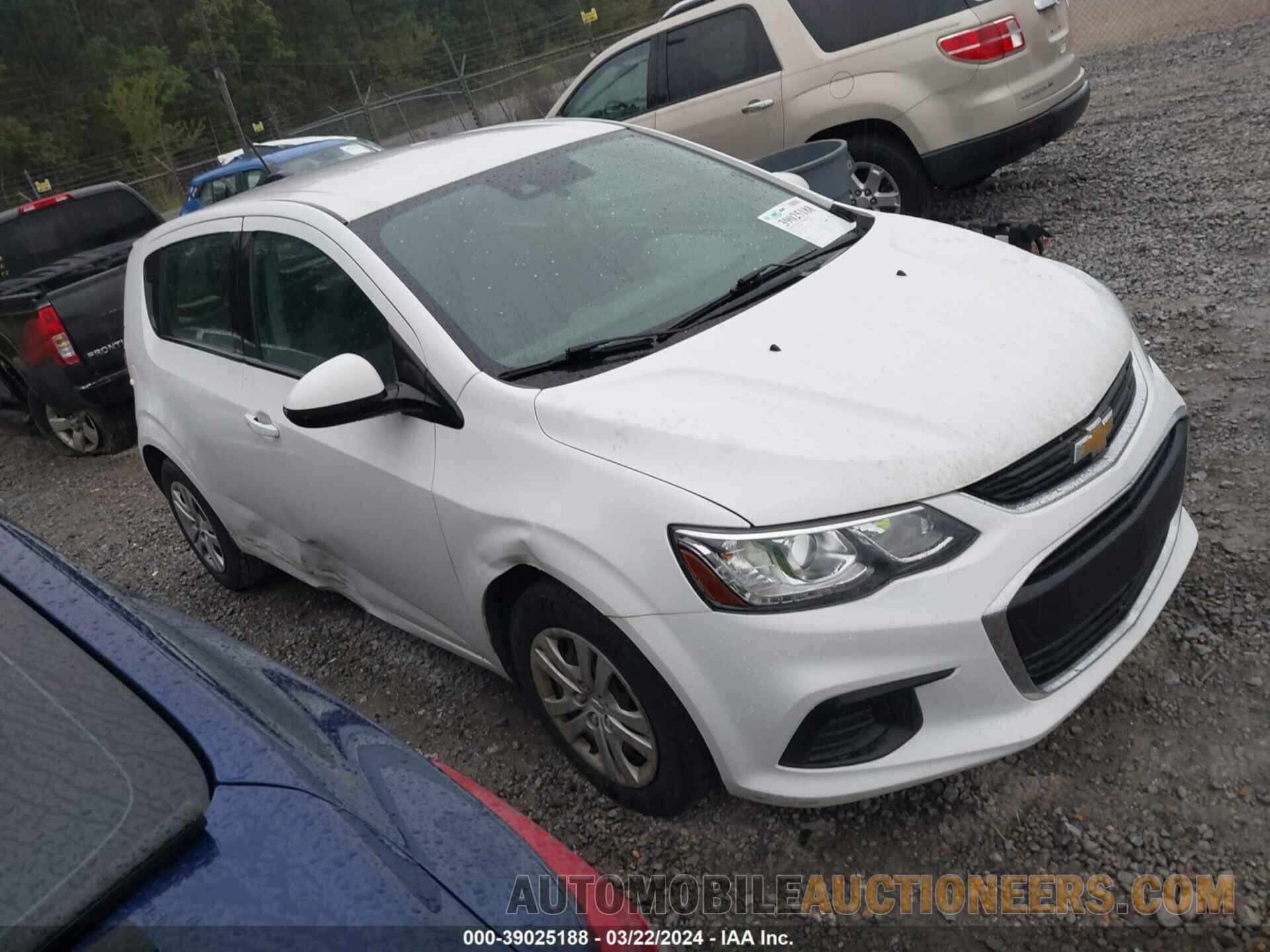 1G1JG6SB4L4133500 CHEVROLET SONIC 2020