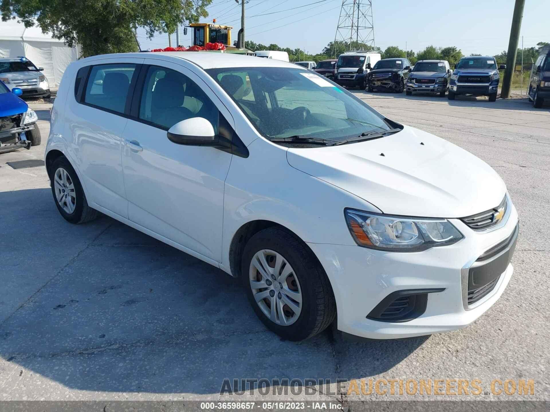 1G1JG6SB5L4109688 CHEVROLET SONIC 2020