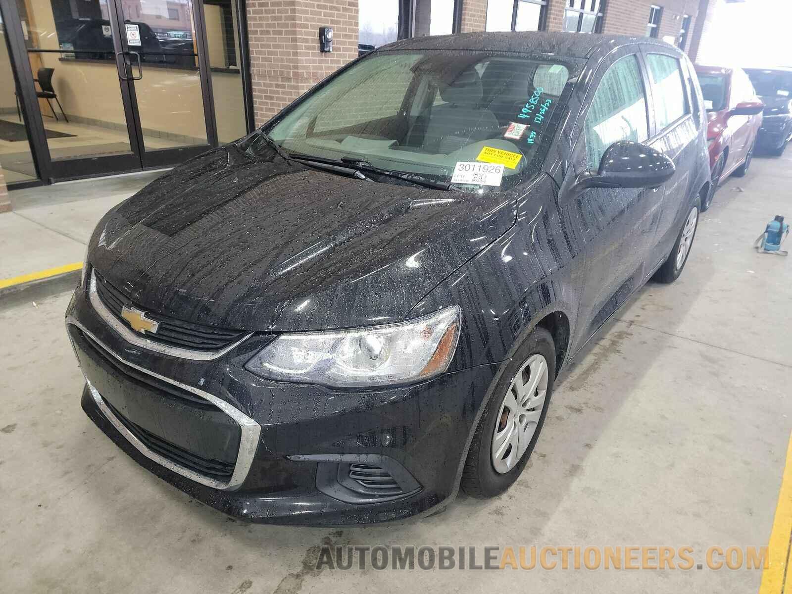 1G1JG6SB5L4130217 Chevrolet Sonic 2020