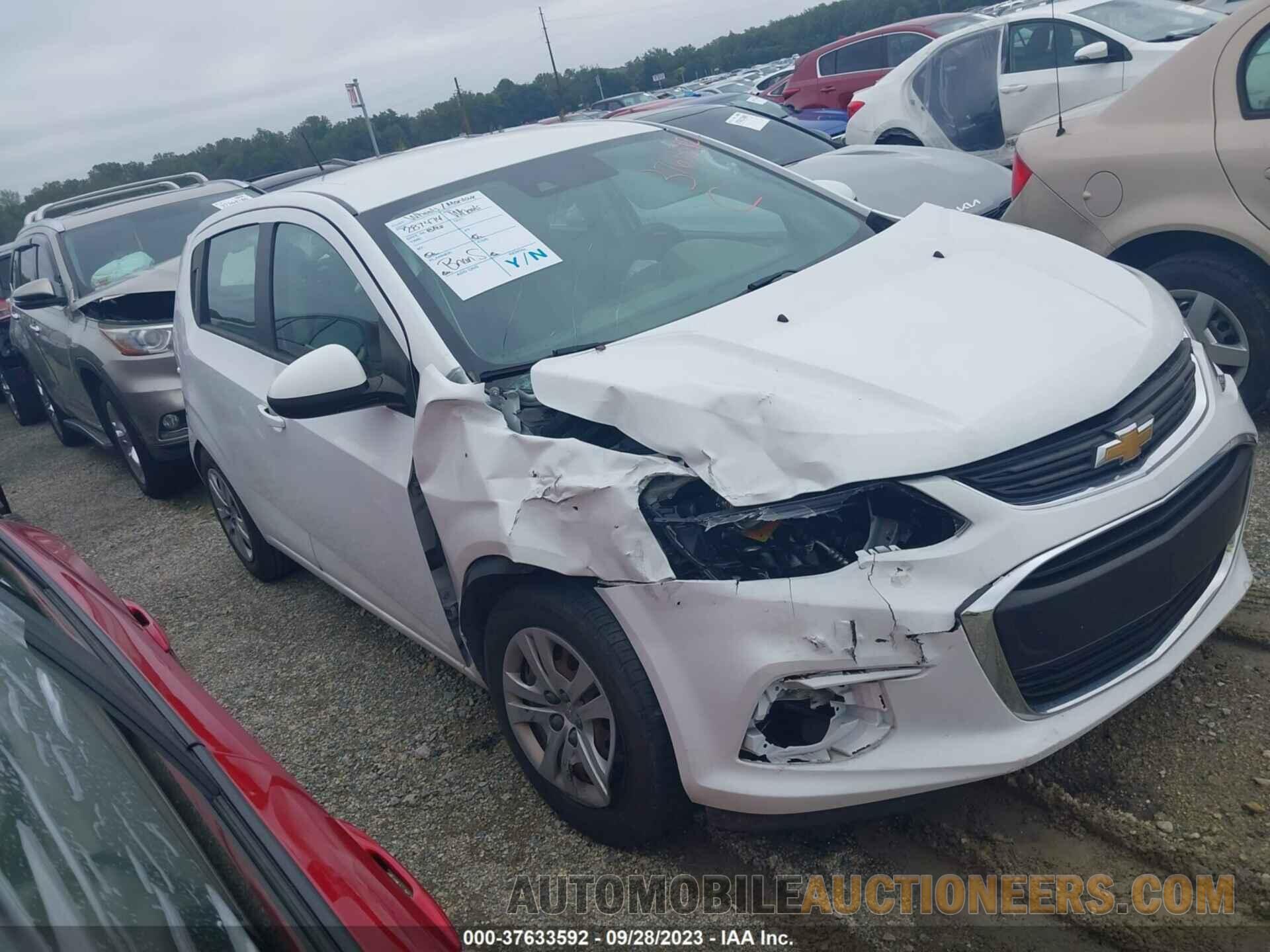 1G1JG6SB6K4127261 CHEVROLET SONIC 2019