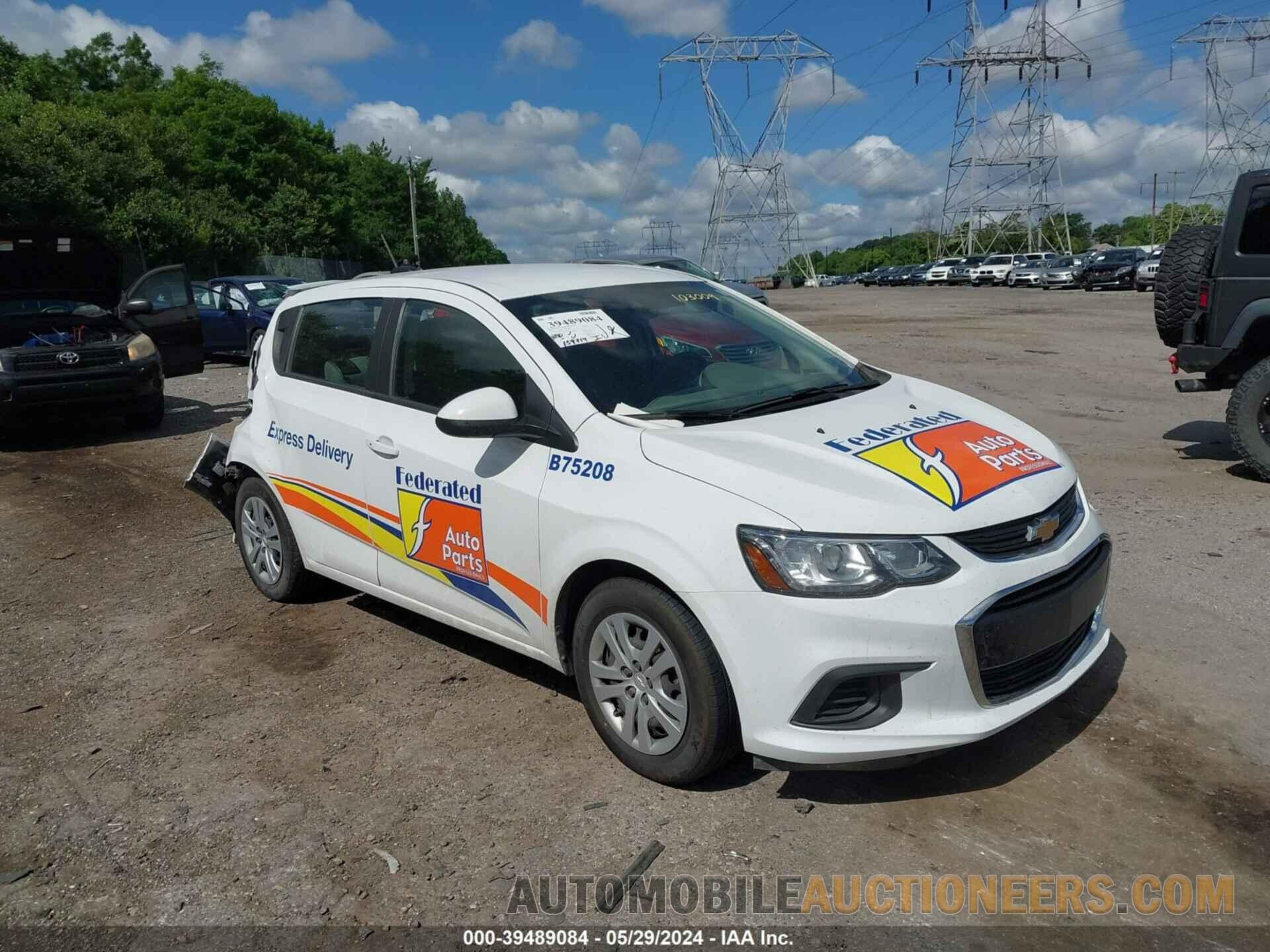 1G1JG6SB6L4103009 CHEVROLET SONIC 2020