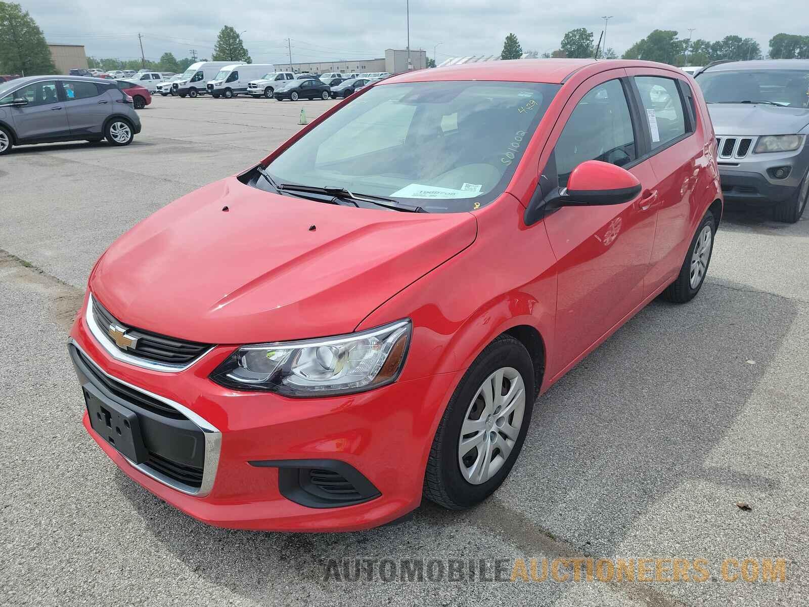 1G1JG6SB6L4117976 Chevrolet Sonic 2020