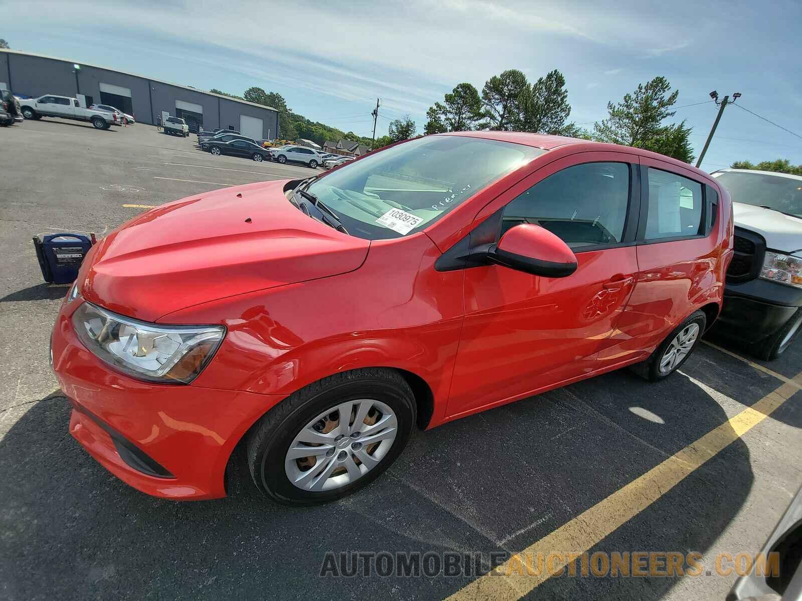 1G1JG6SB7L4126525 Chevrolet Sonic 2020