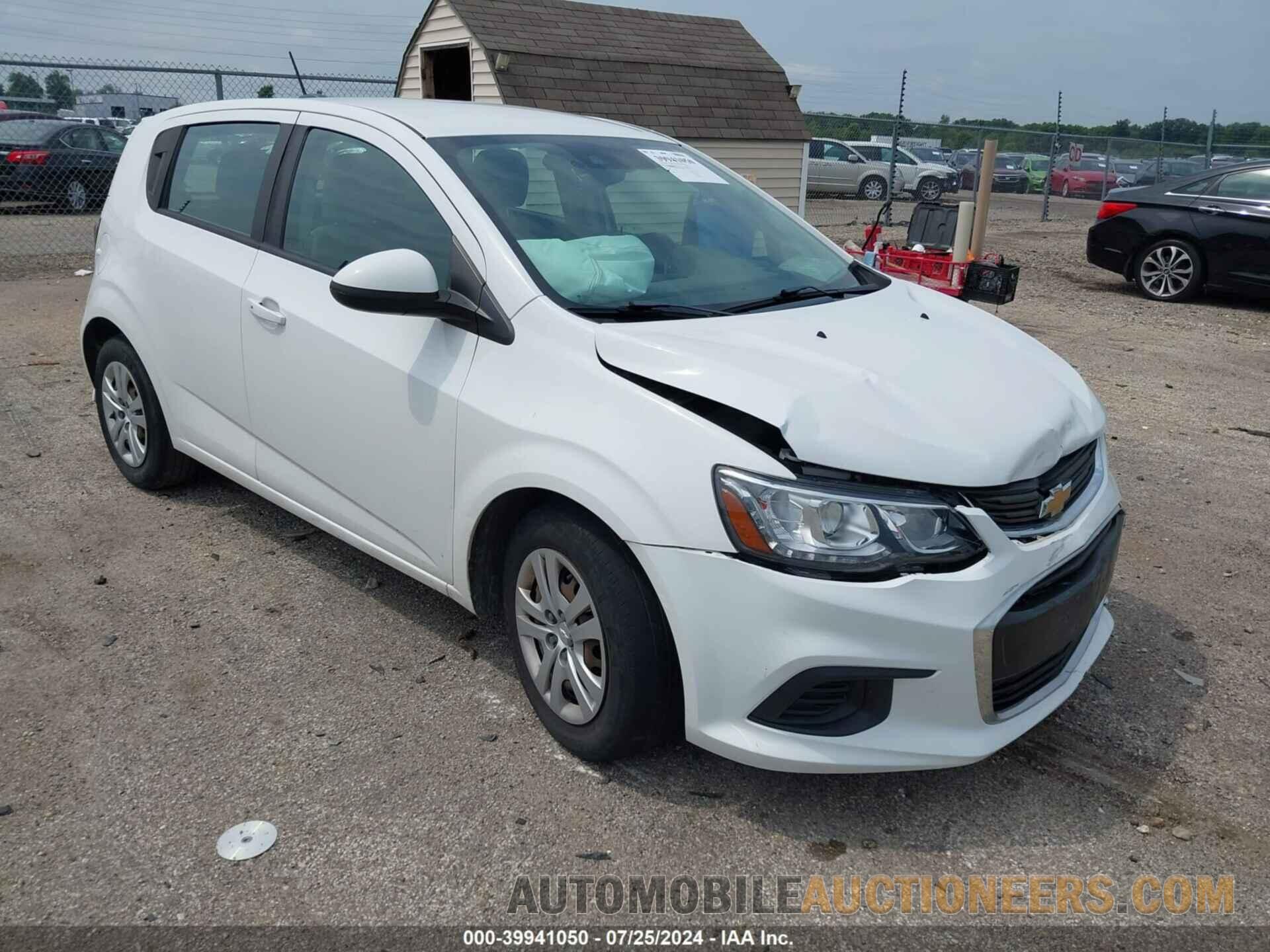 1G1JG6SB8L4110012 CHEVROLET SONIC 2020