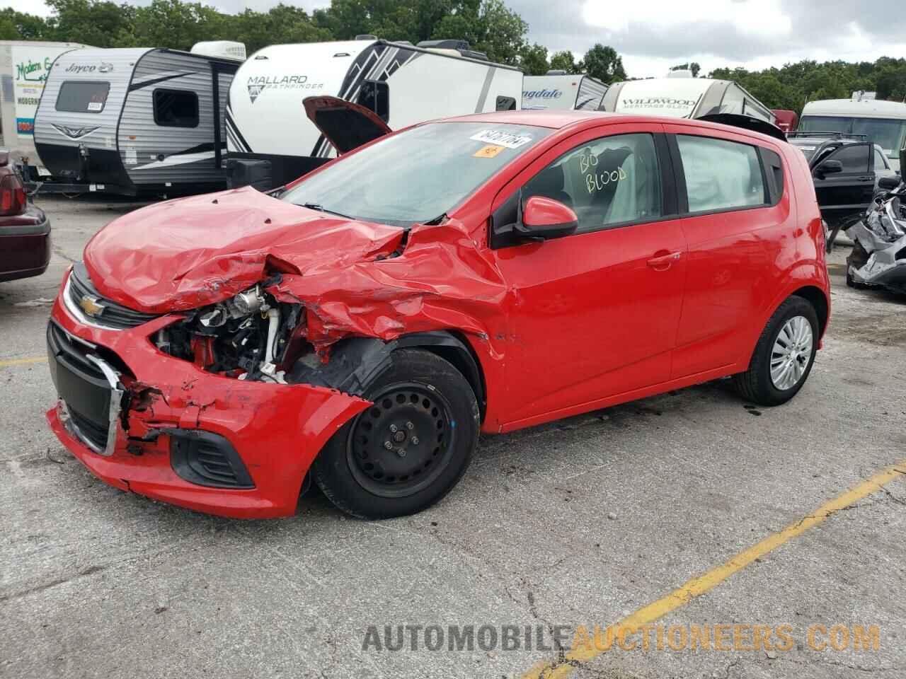 1G1JG6SB9K4108168 CHEVROLET SONIC 2019