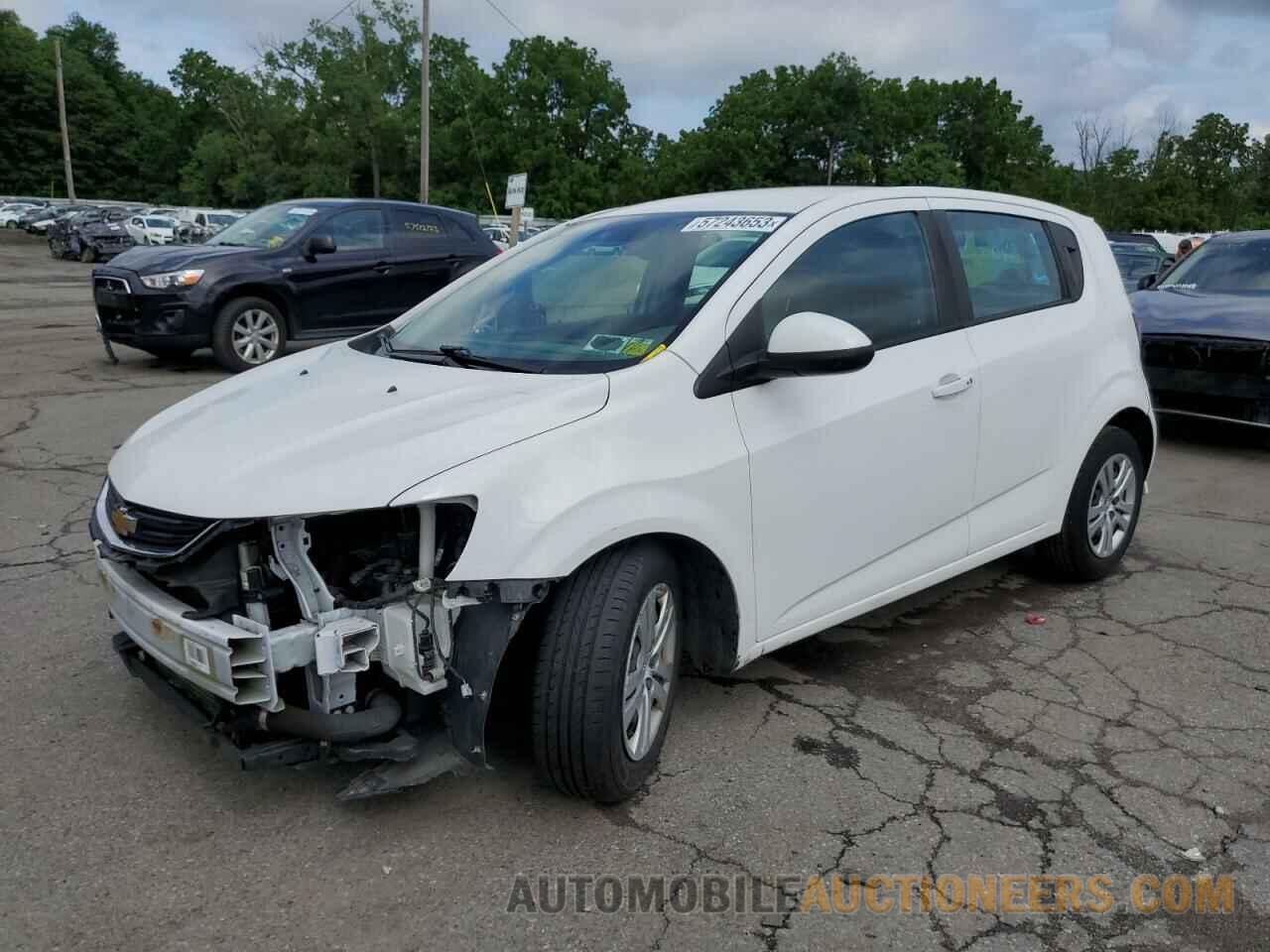 1G1JG6SB9K4135872 CHEVROLET SONIC 2019