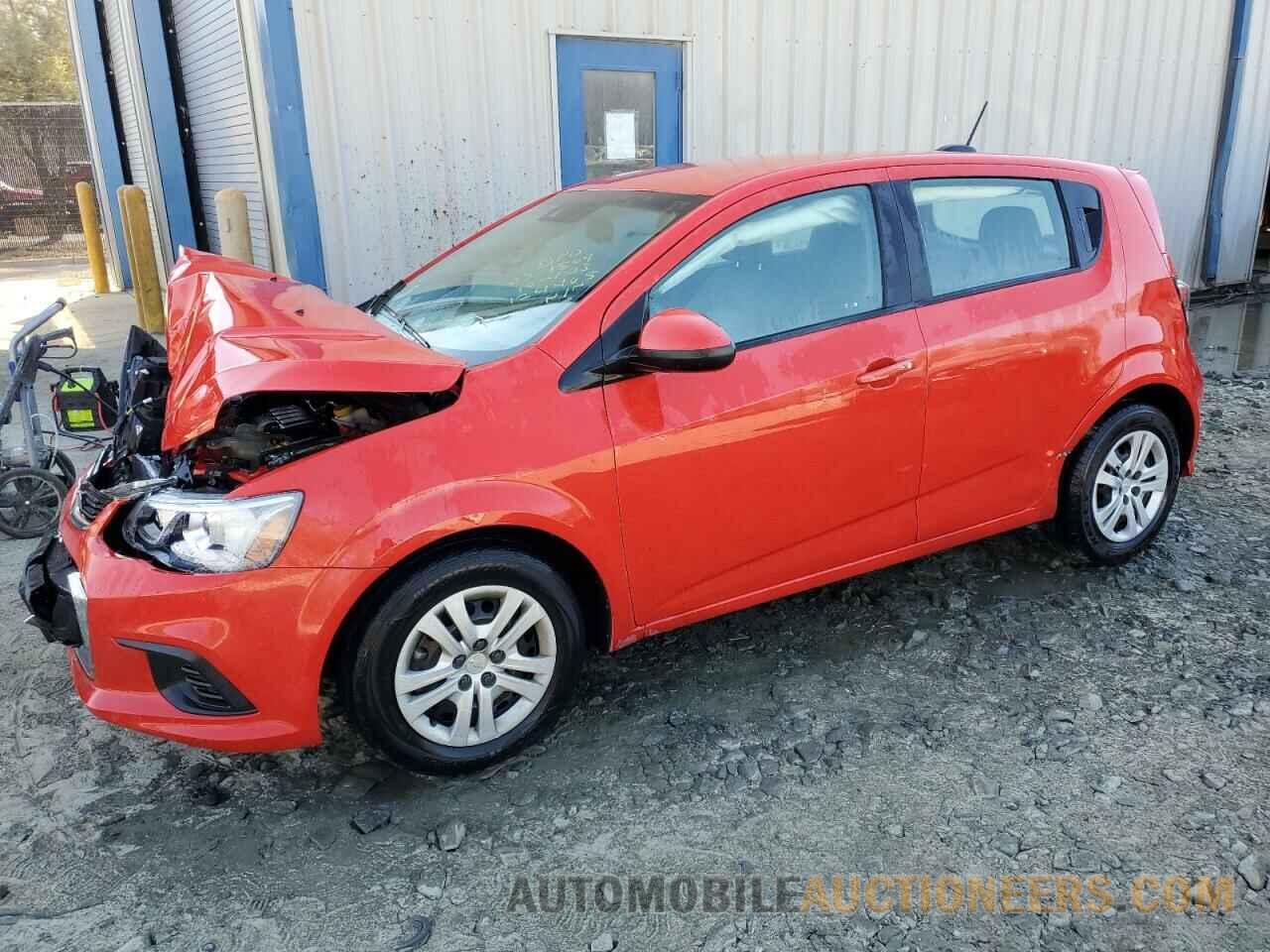 1G1JG6SB9L4124405 CHEVROLET SONIC 2020