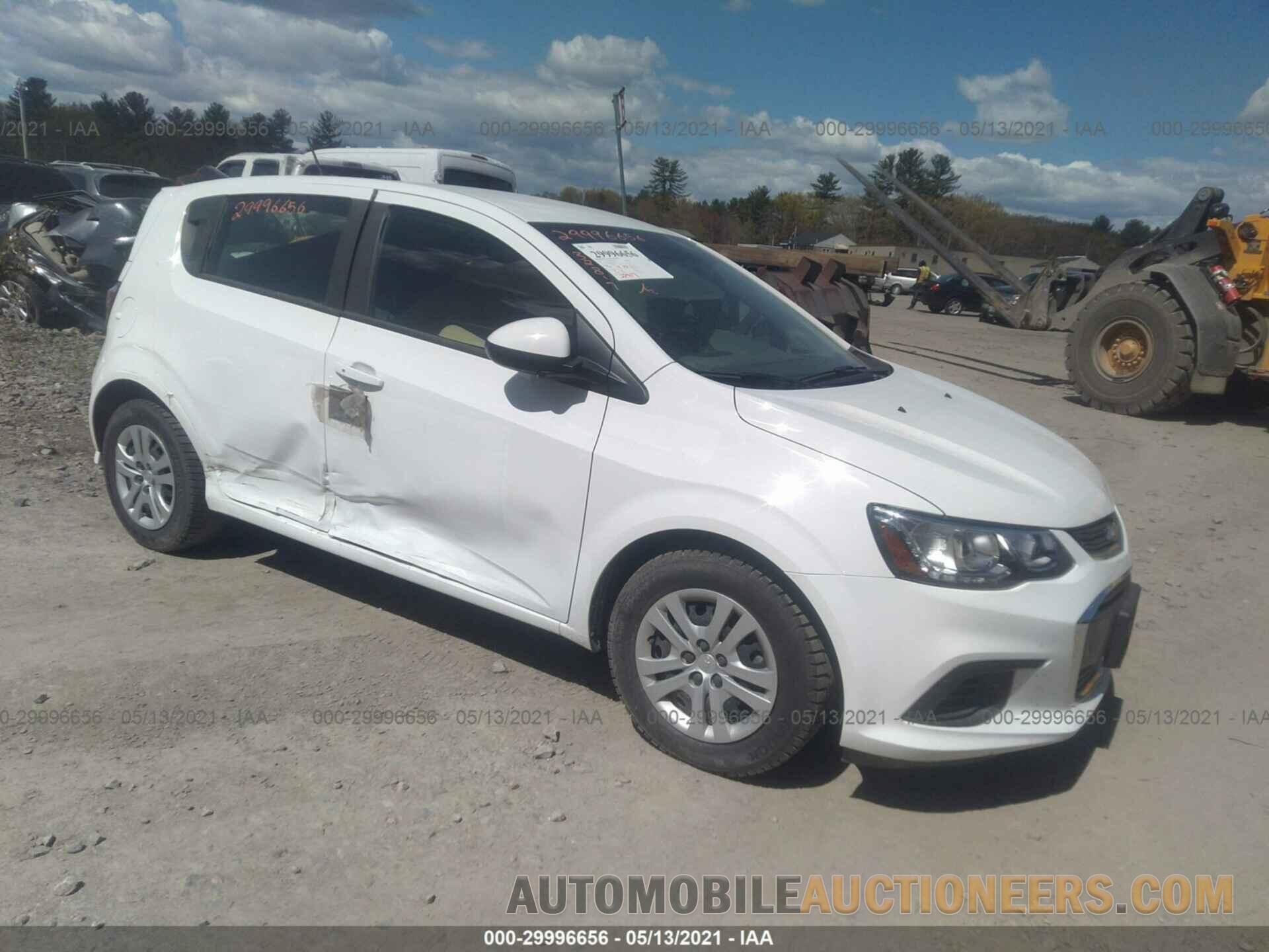 1G1JG6SBXK4128350 CHEVROLET SONIC 2019