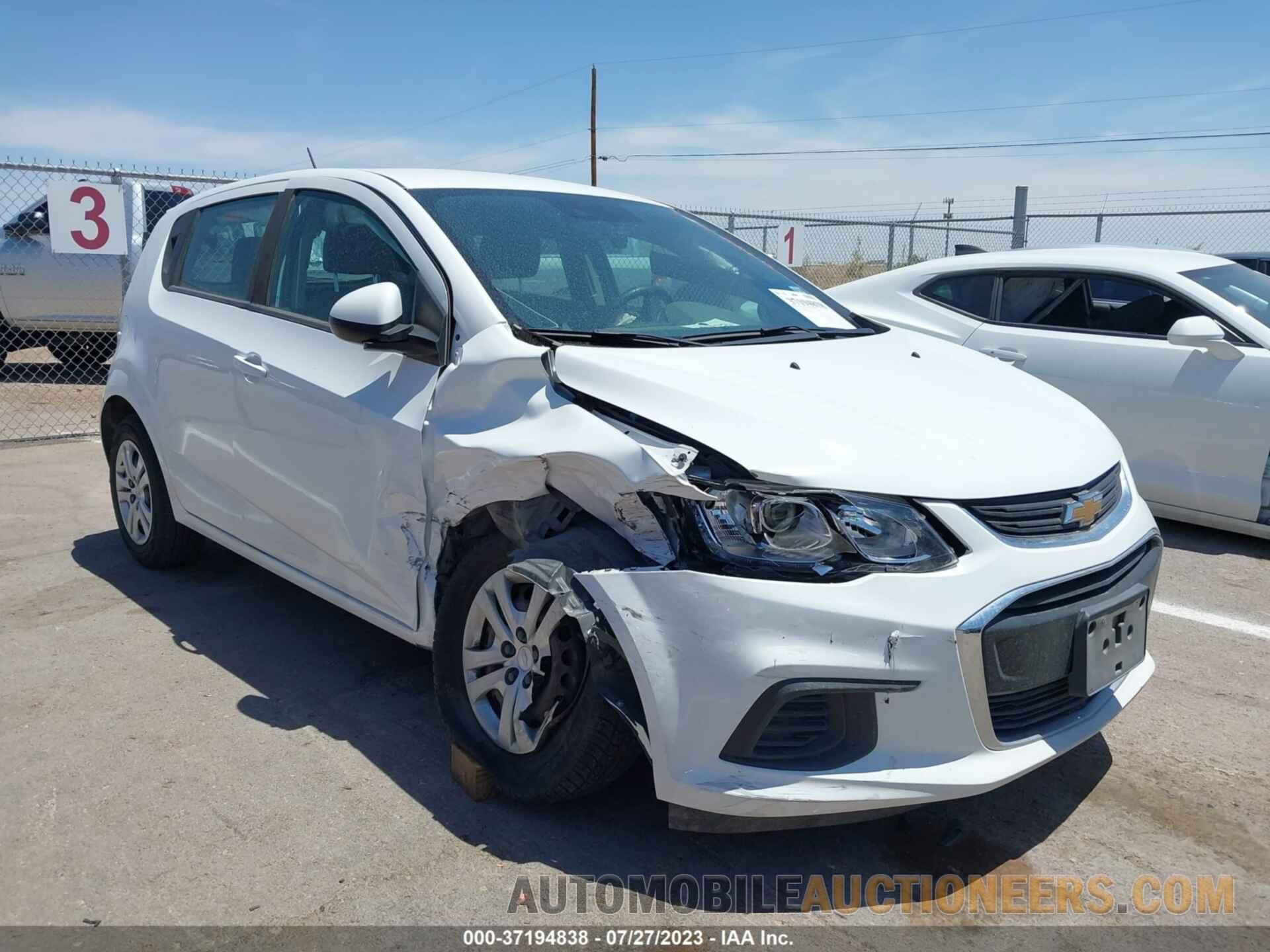 1G1JG6SBXL4109167 CHEVROLET SONIC 2020