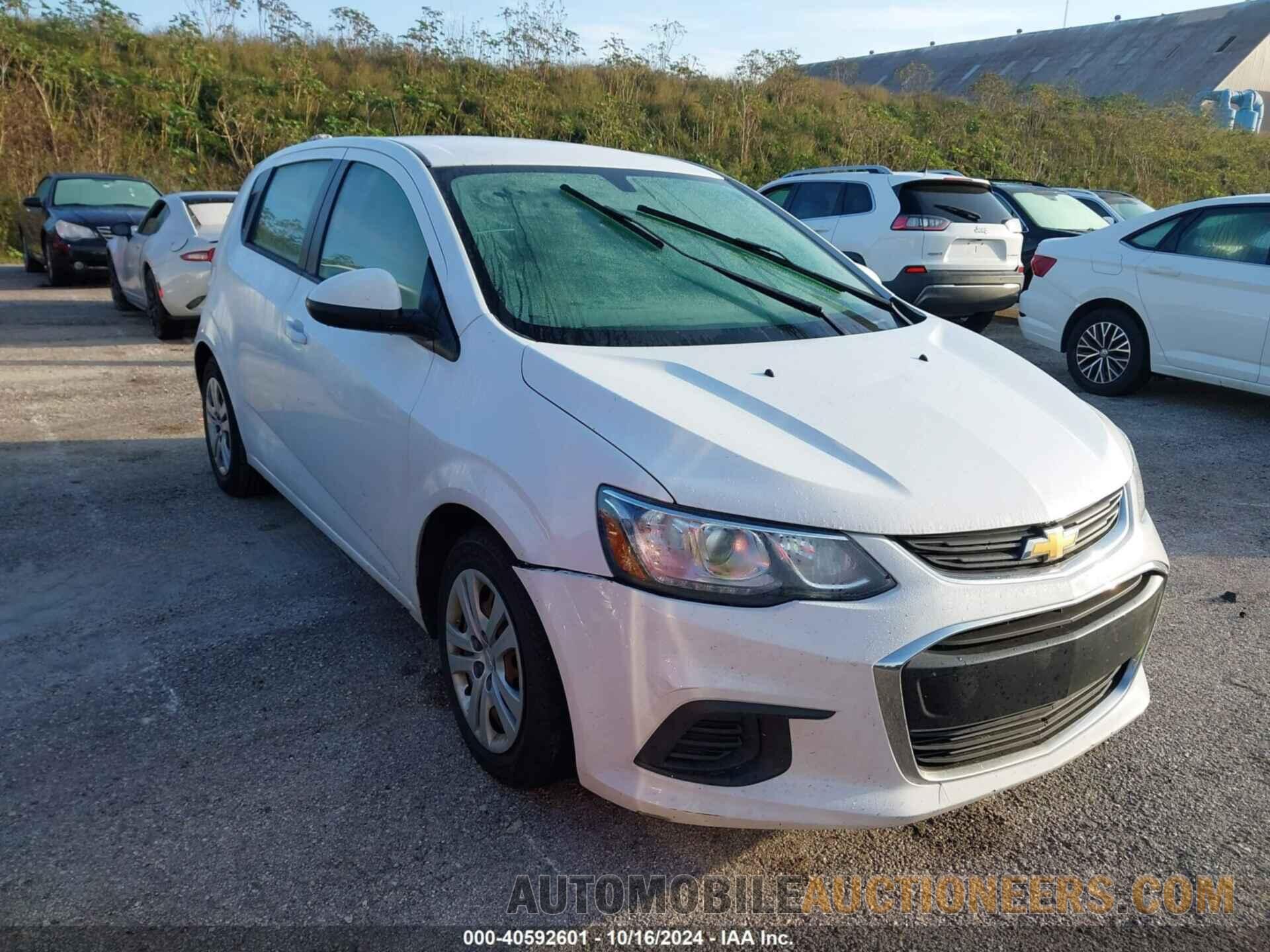 1G1JG6SBXL4115552 CHEVROLET SONIC 2020