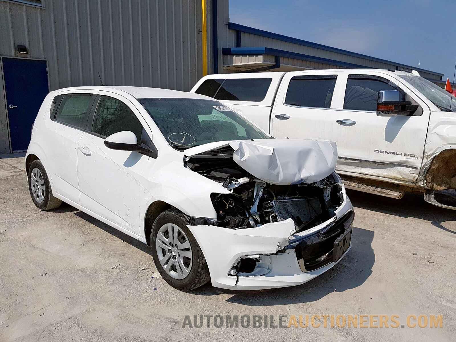 1G1JG6SH2J4105681 CHEVROLET SONIC 2018