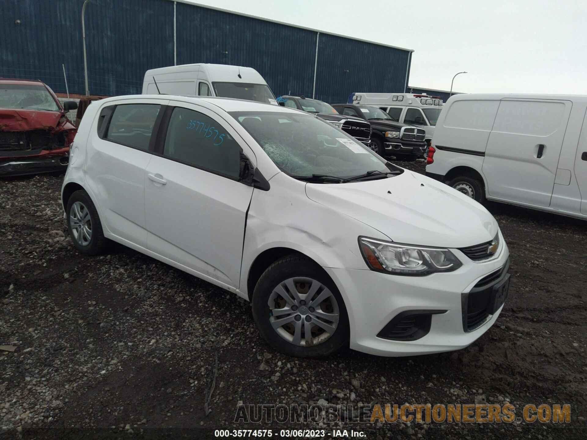 1G1JG6SH3J4100652 CHEVROLET SONIC 2018