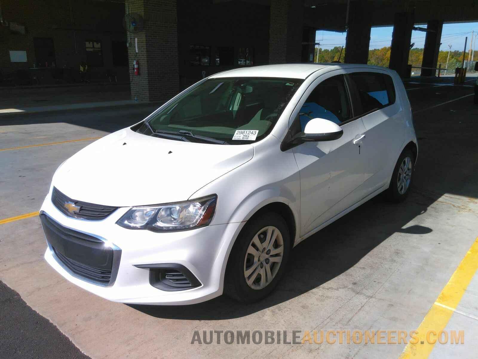 1G1JG6SH5H4170101 Chevrolet Sonic 2017