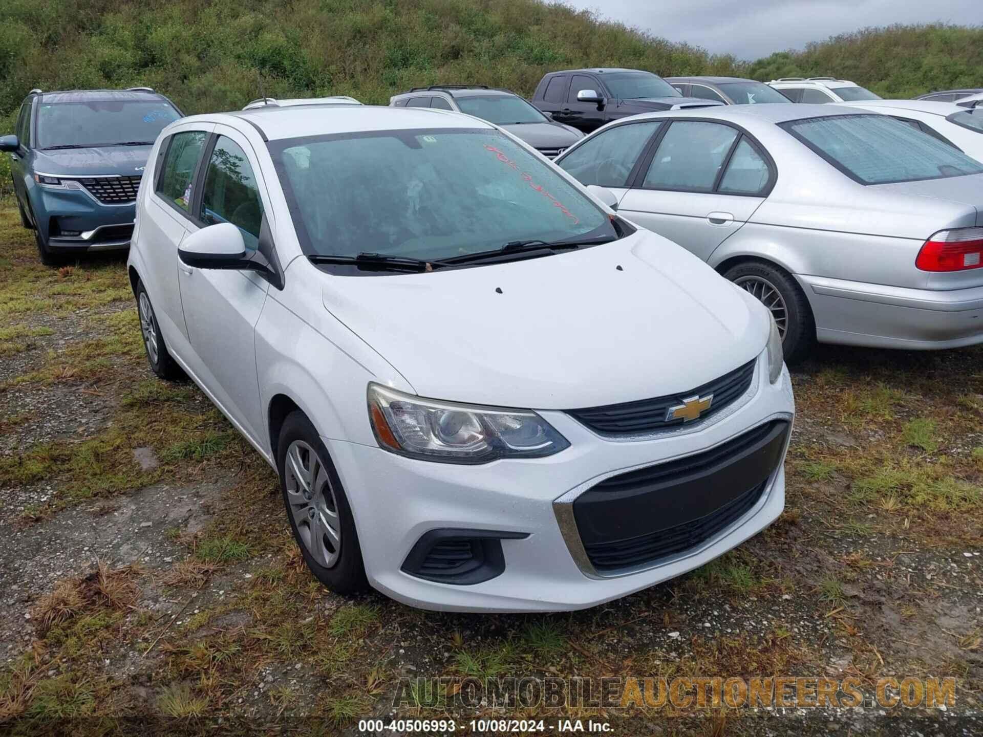 1G1JG6SH8H4166785 CHEVROLET SONIC 2017