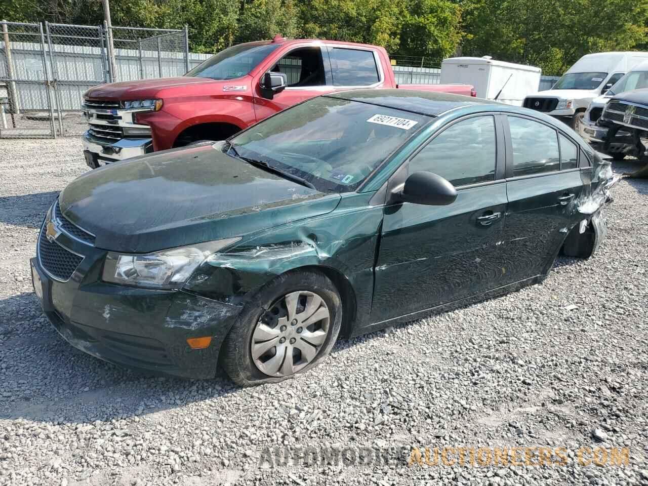 1G1PA5SG3E7240623 CHEVROLET CRUZE 2014