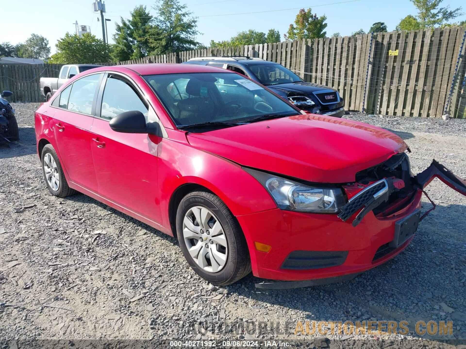 1G1PA5SG7E7214123 CHEVROLET CRUZE 2014