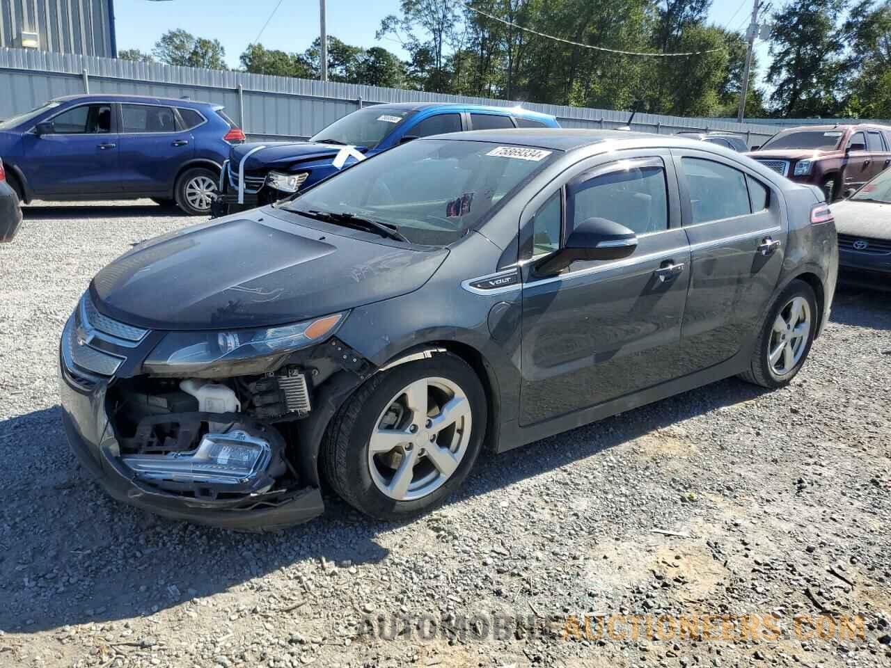 1G1RA6E43CU124918 CHEVROLET VOLT 2012