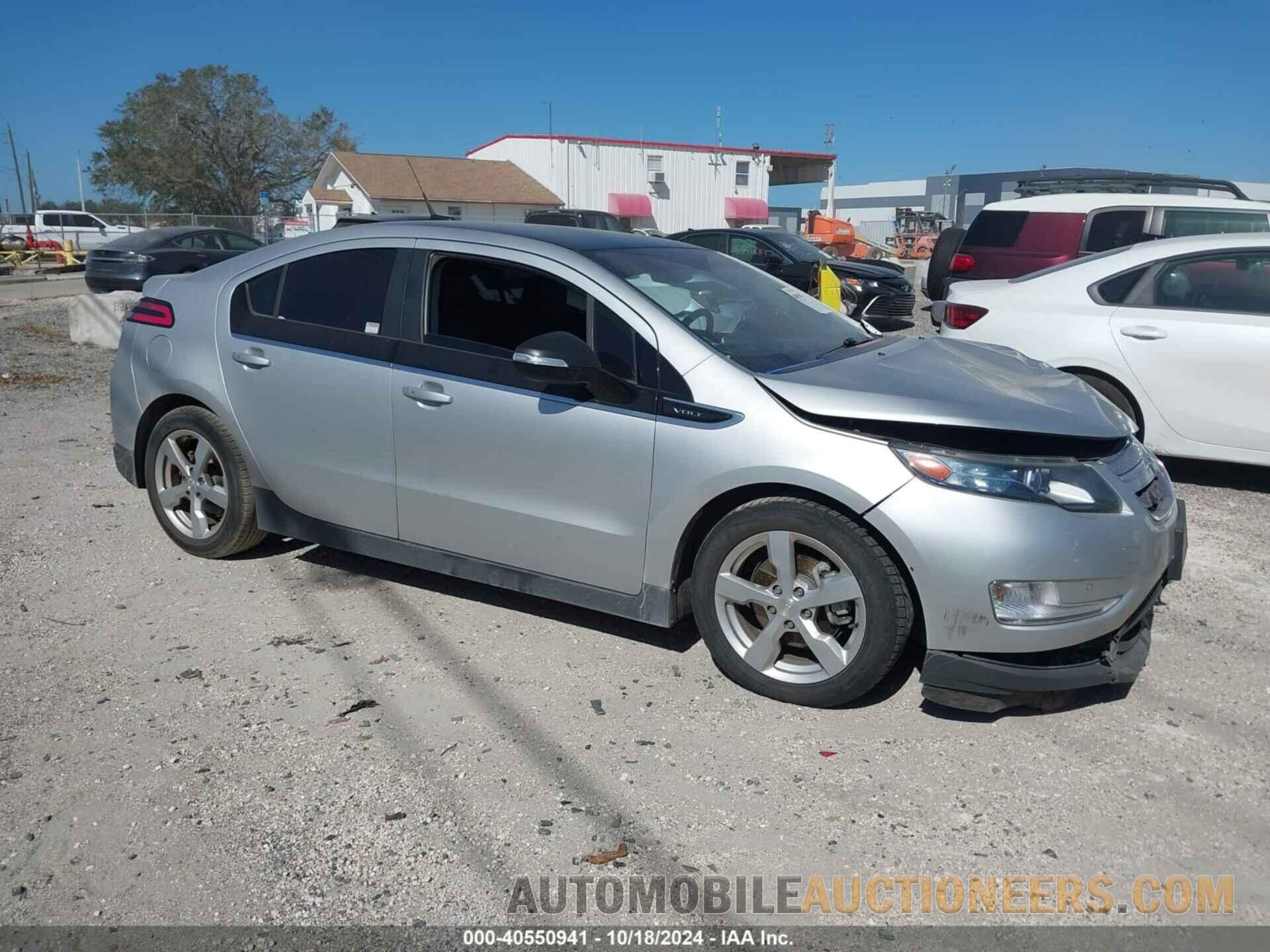 1G1RA6E44CU107724 CHEVROLET VOLT 2012