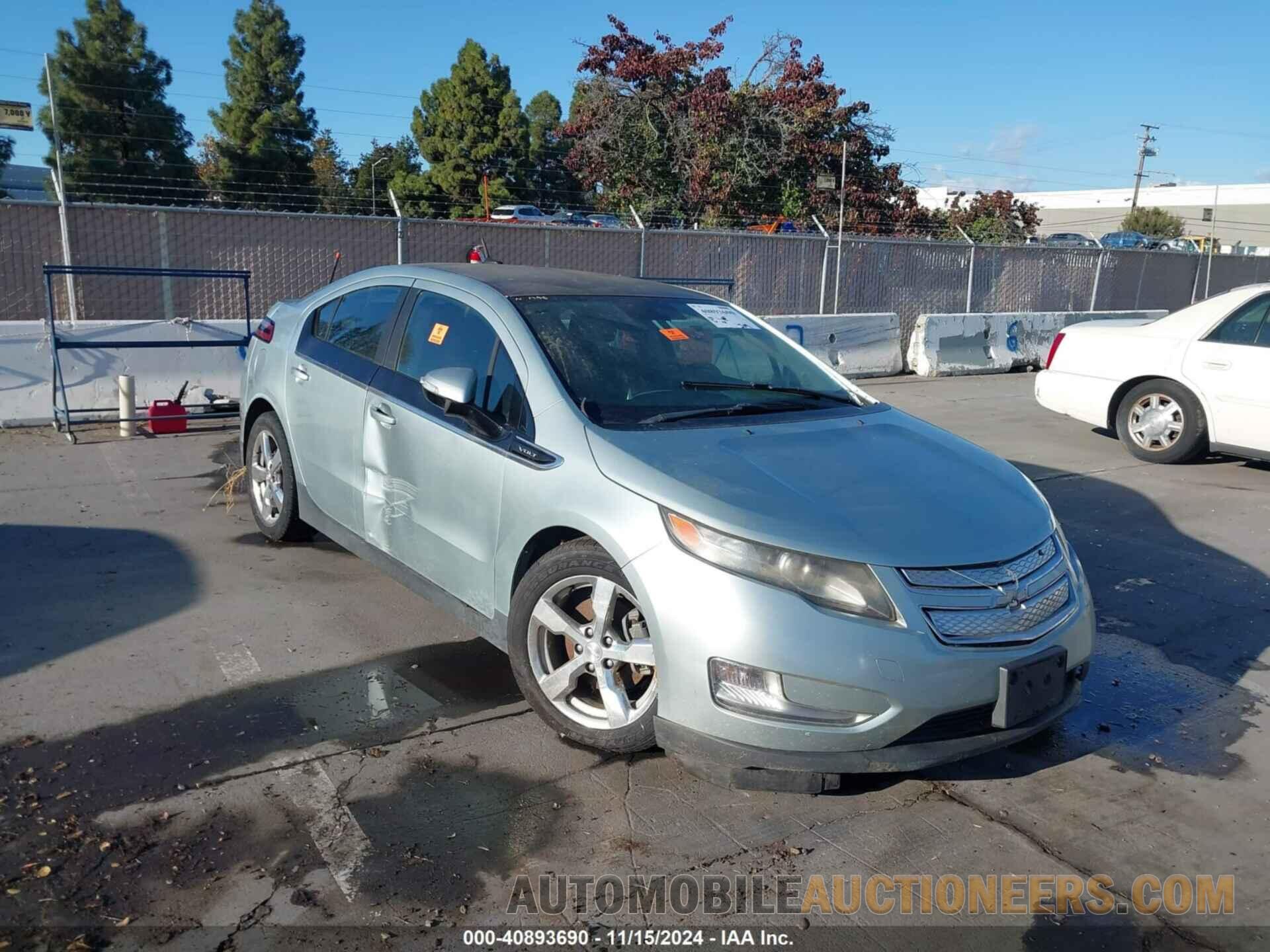 1G1RA6E49CU105869 CHEVROLET VOLT 2012