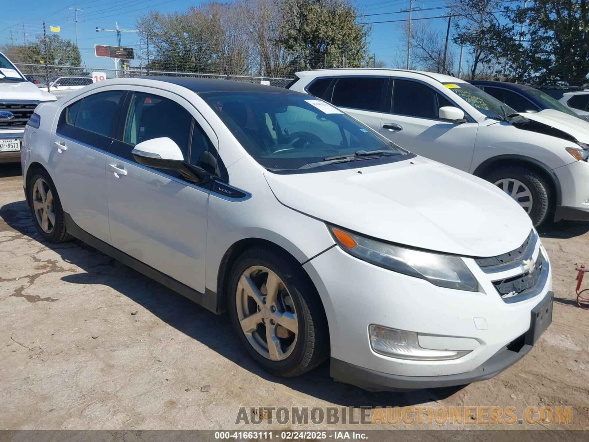 1G1RA6E4XCU111390 CHEVROLET VOLT 2012