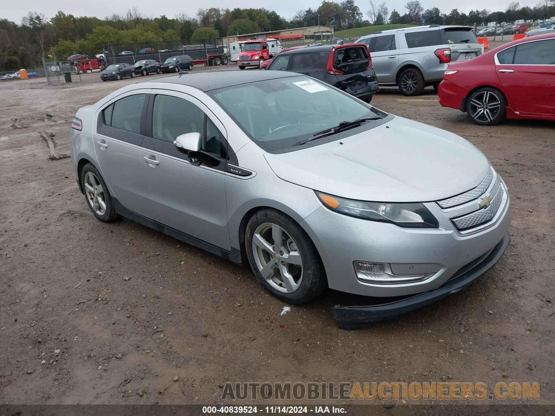 1G1RB6E43CU102107 CHEVROLET VOLT 2012