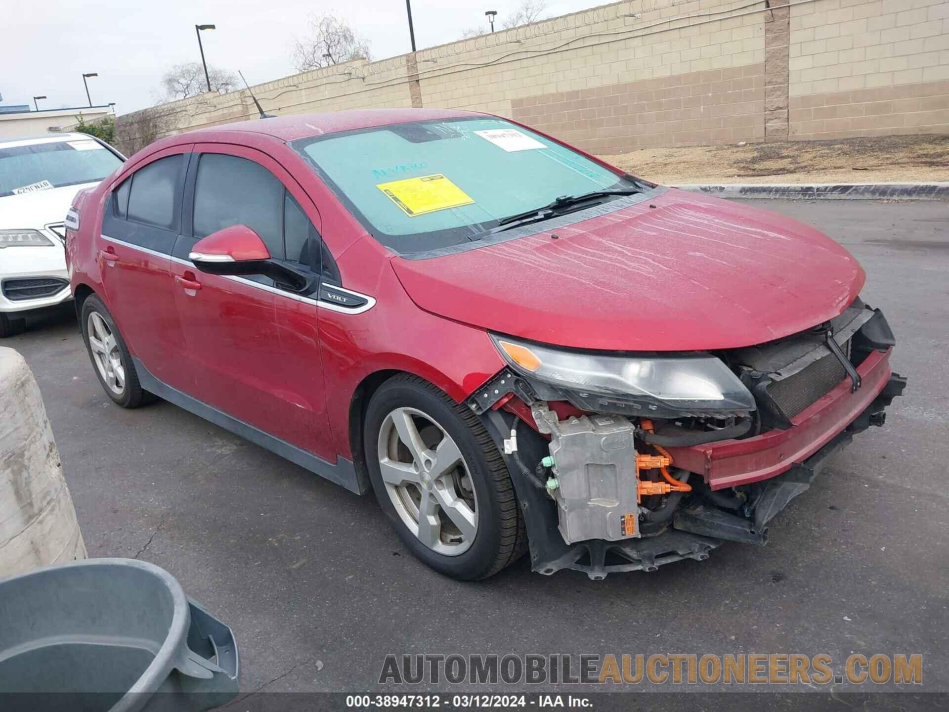 1G1RD6E40EU167512 CHEVROLET VOLT 2014