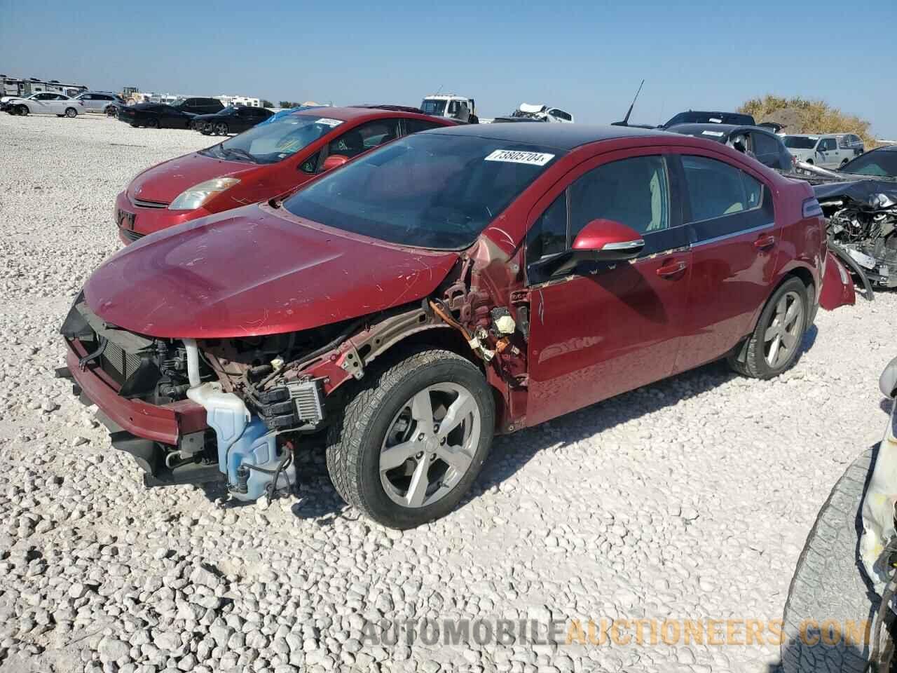 1G1RD6E42CU107566 CHEVROLET VOLT 2012