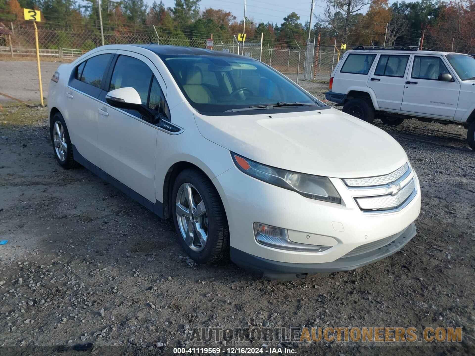 1G1RD6E47CU100886 CHEVROLET VOLT 2012