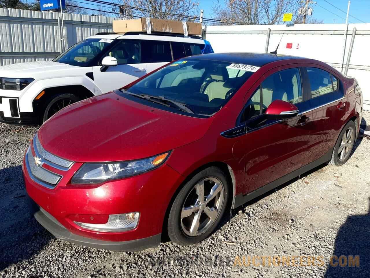 1G1RD6E48CU122105 CHEVROLET VOLT 2012