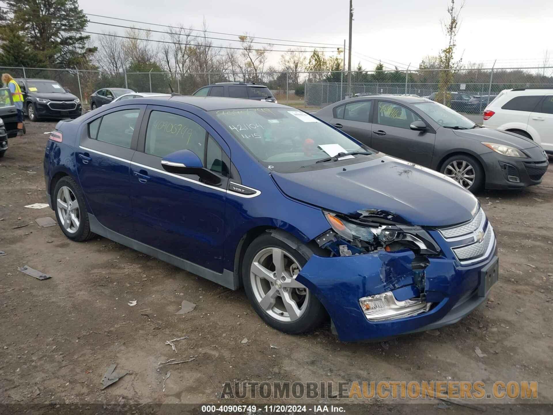 1G1RF6E42DU125660 CHEVROLET VOLT 2013