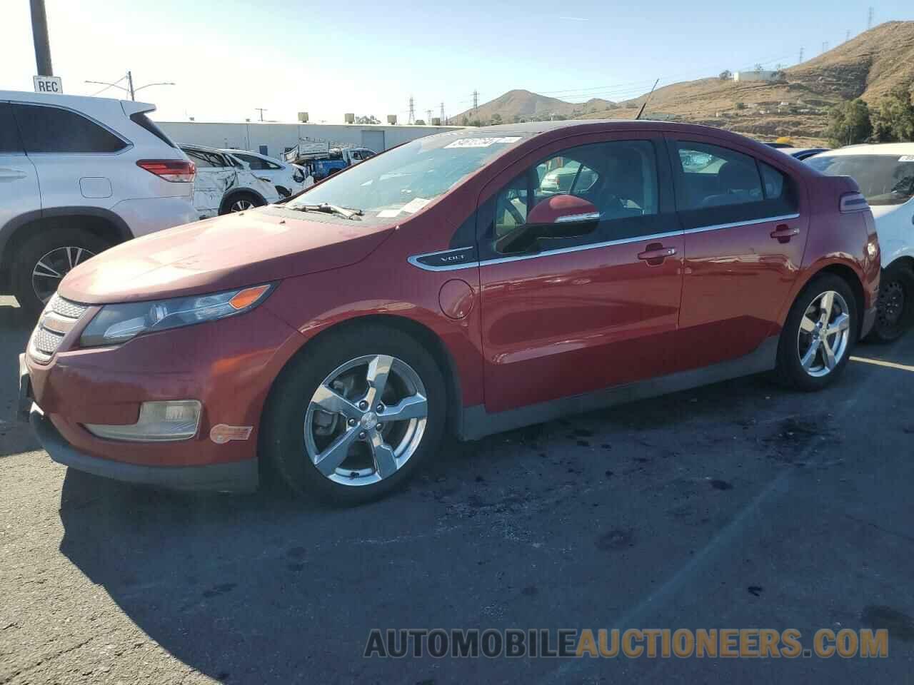 1G1RF6E44CU114447 CHEVROLET VOLT 2012