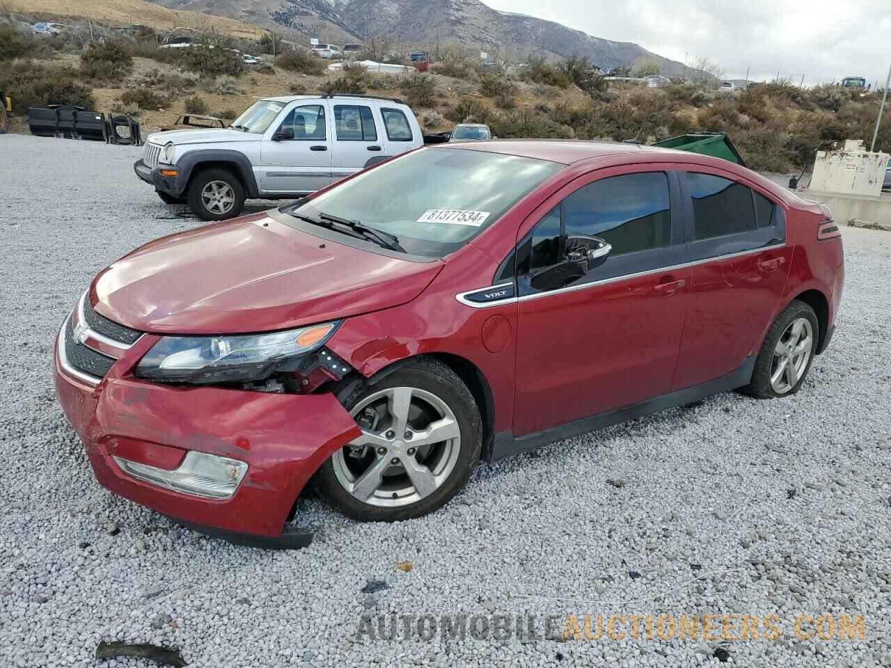 1G1RF6E4XDU101168 CHEVROLET VOLT 2013