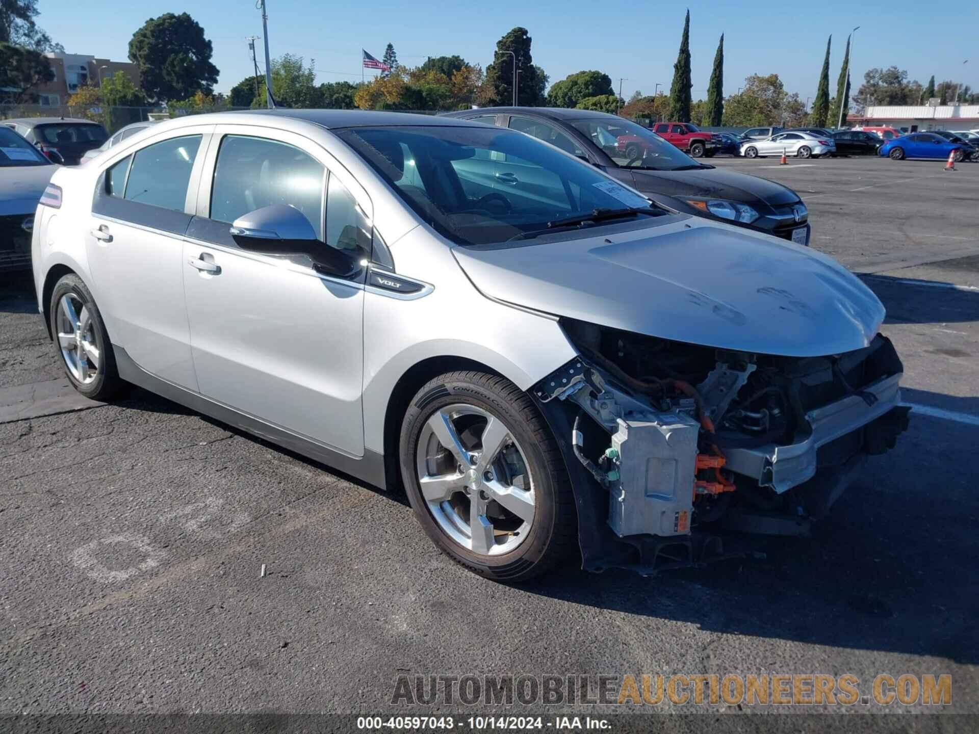 1G1RH6E4XCU126841 CHEVROLET VOLT 2012