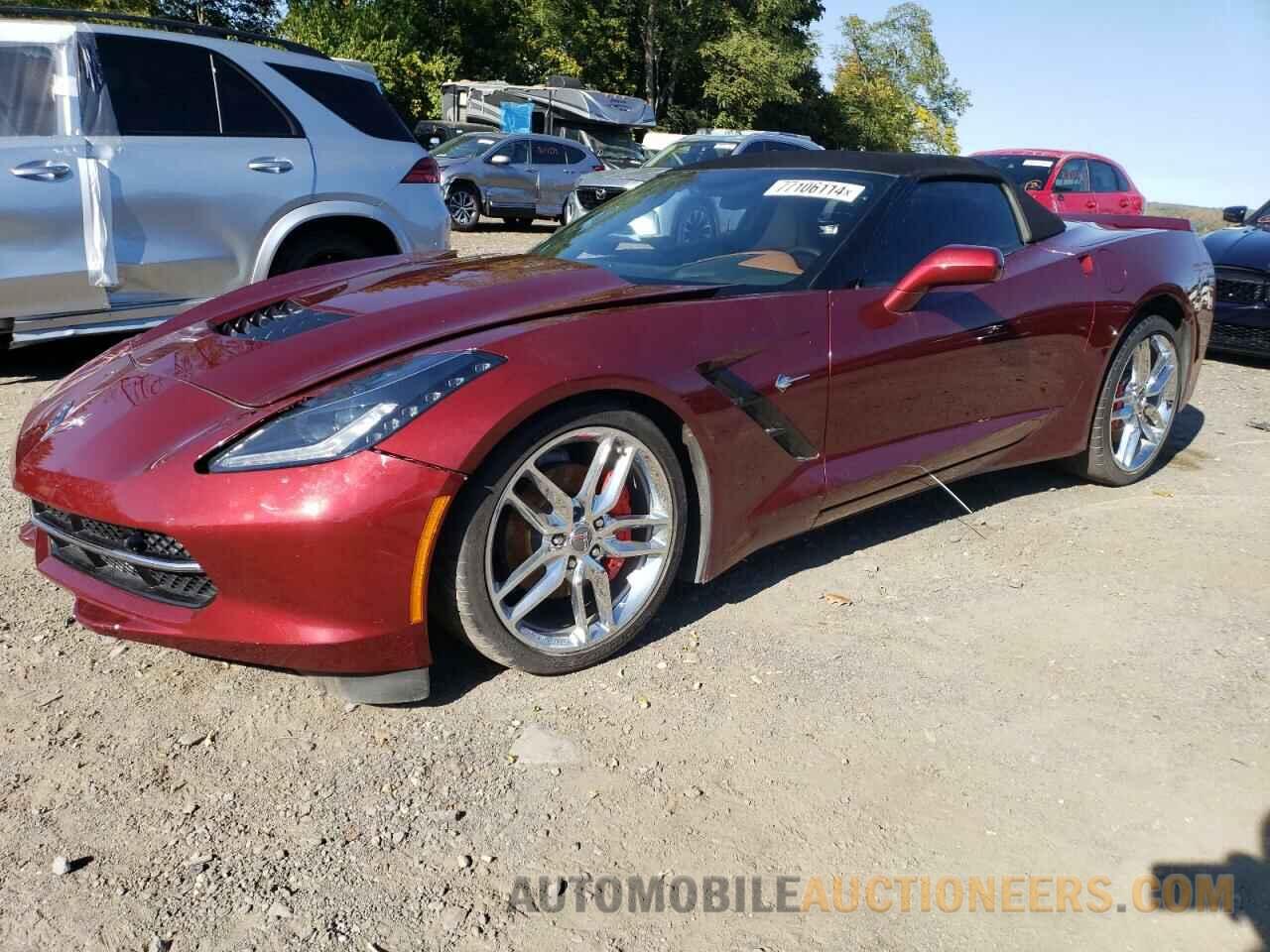 1G1YD3D73K5107252 CHEVROLET CORVETTE 2019