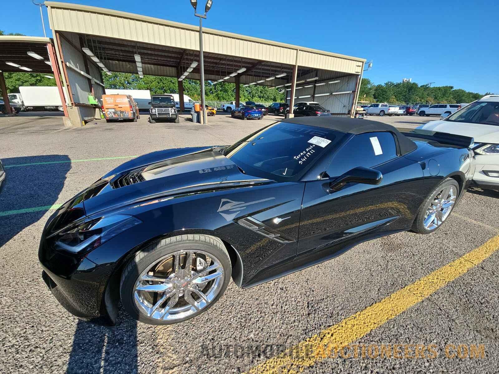 1G1YD3D78F5106958 Chevrolet Corvette Stingray 2015