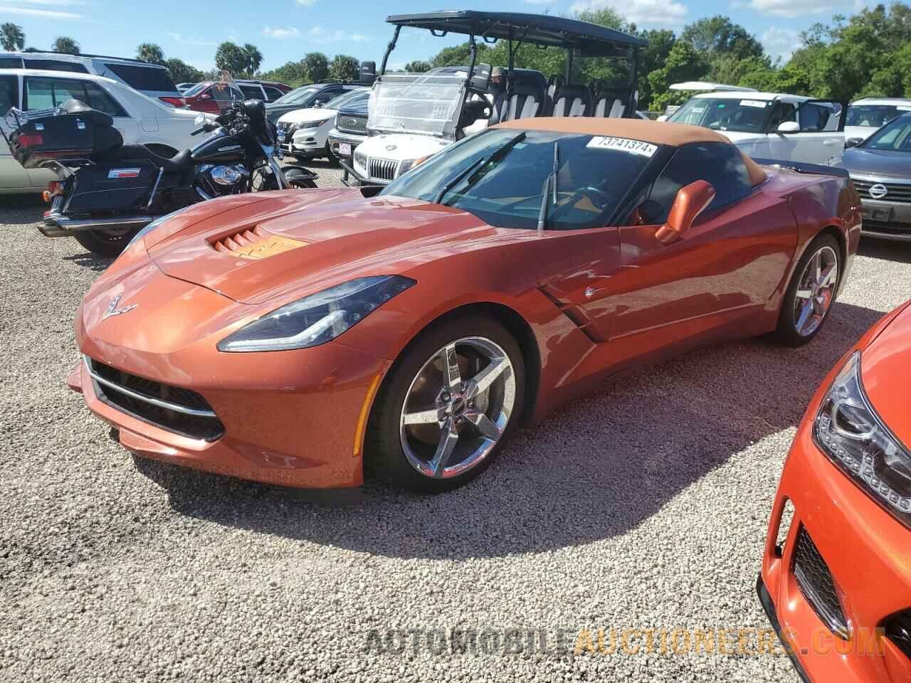 1G1YF3D73F5124116 CHEVROLET CORVETTE 2015