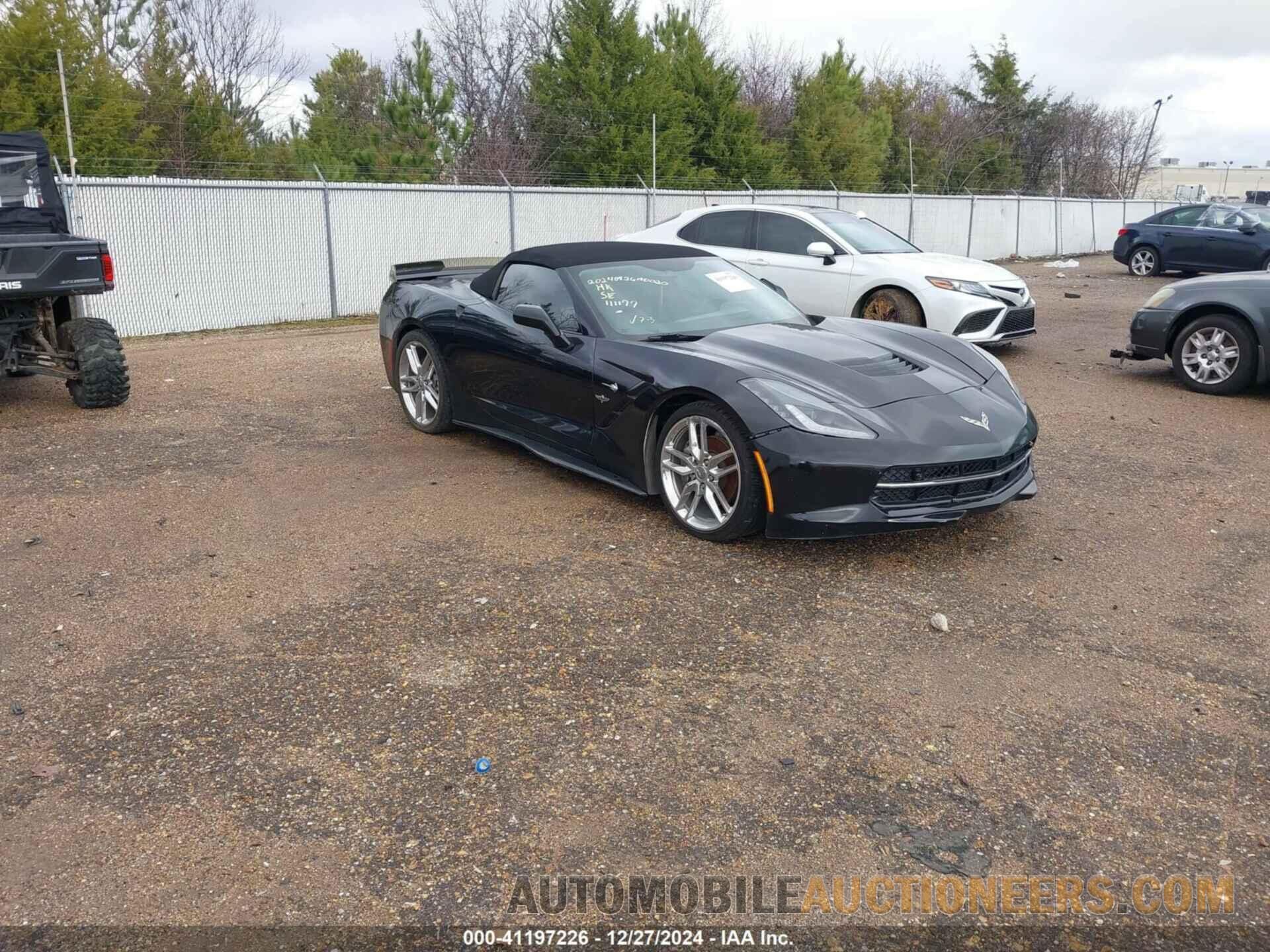 1G1YF3D7XK5111177 CHEVROLET CORVETTE 2019