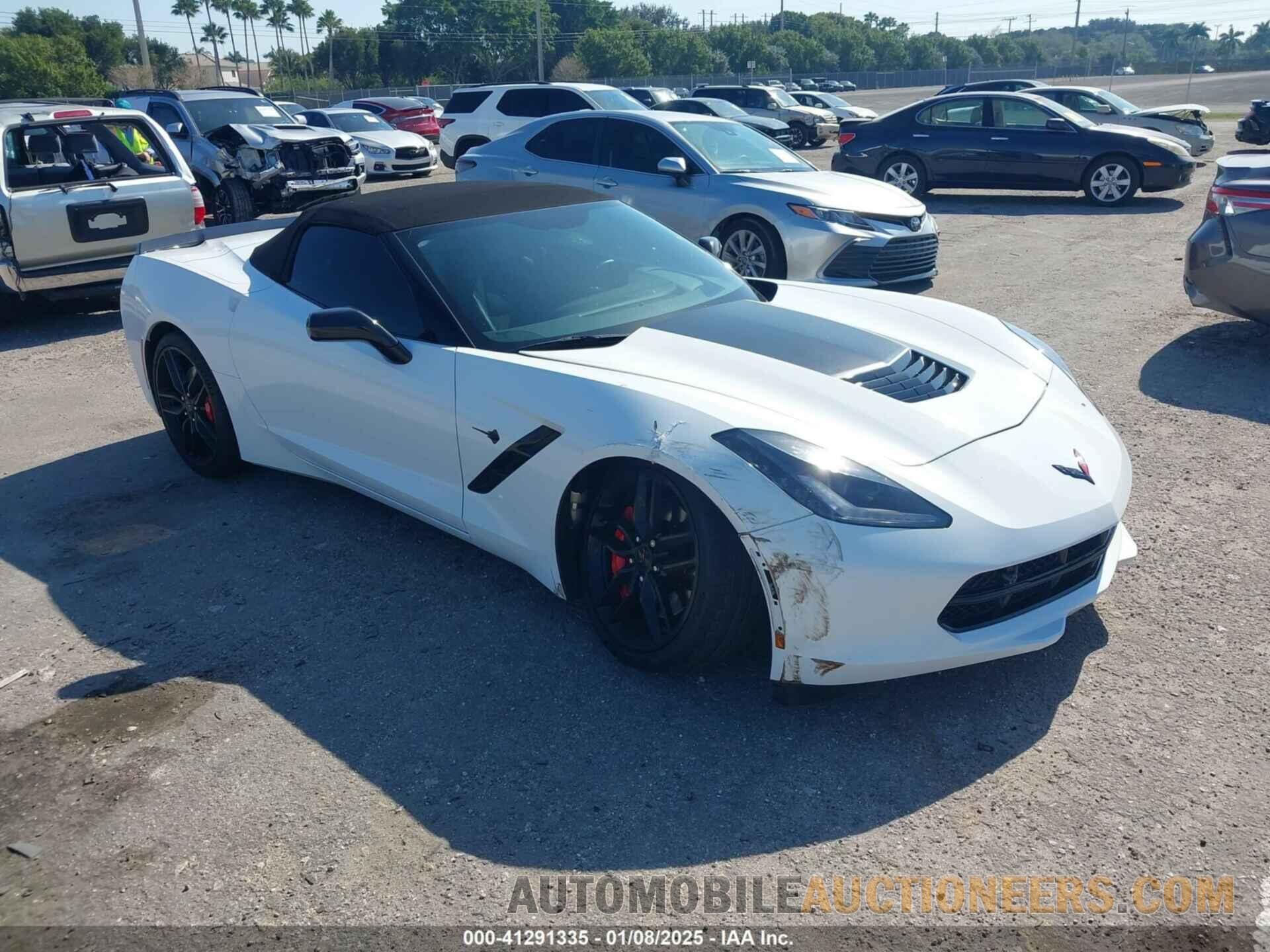 1G1YJ3D74G5117949 CHEVROLET CORVETTE 2016