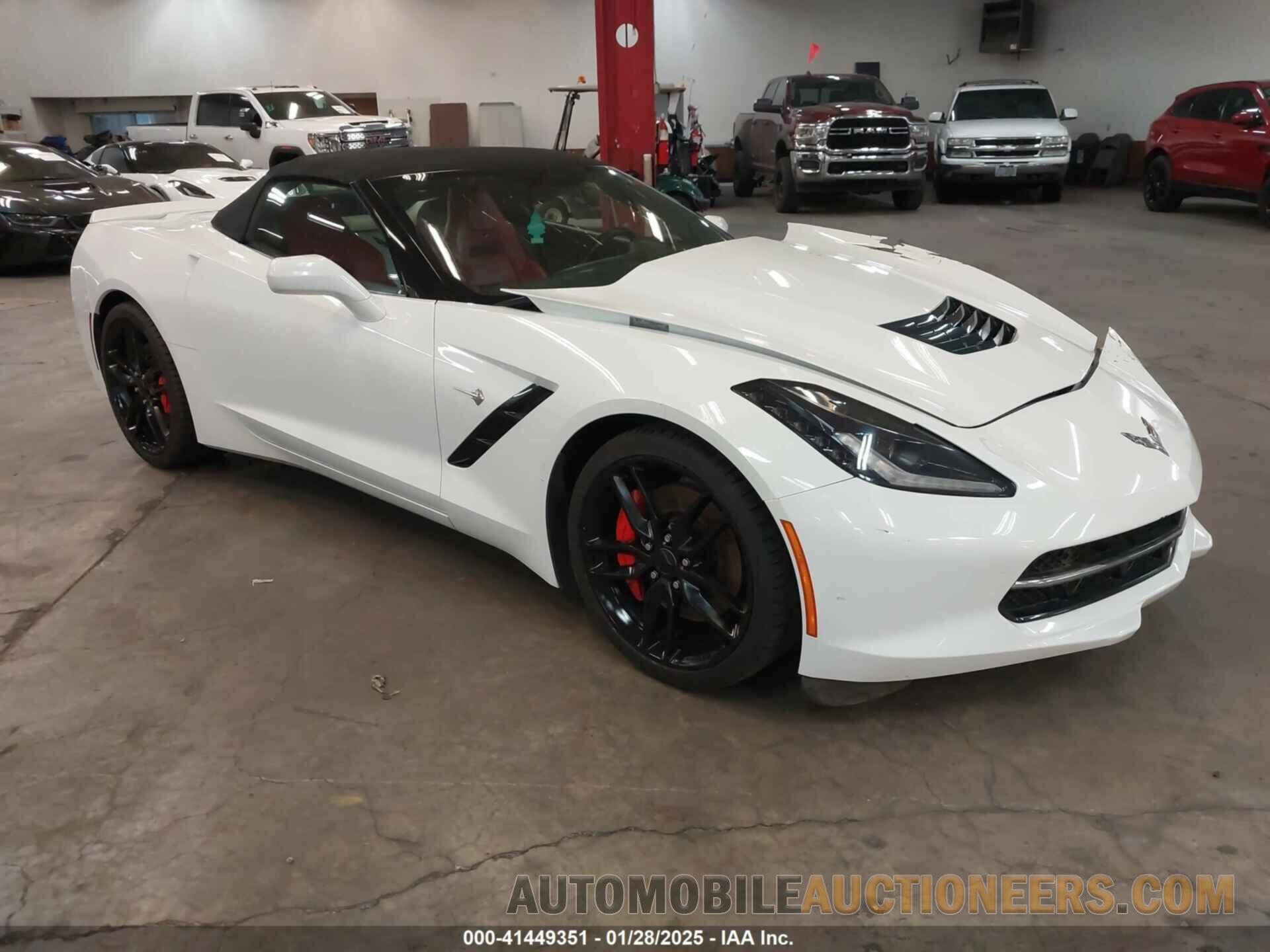 1G1YK3D72E5124862 CHEVROLET CORVETTE STINGRAY 2014