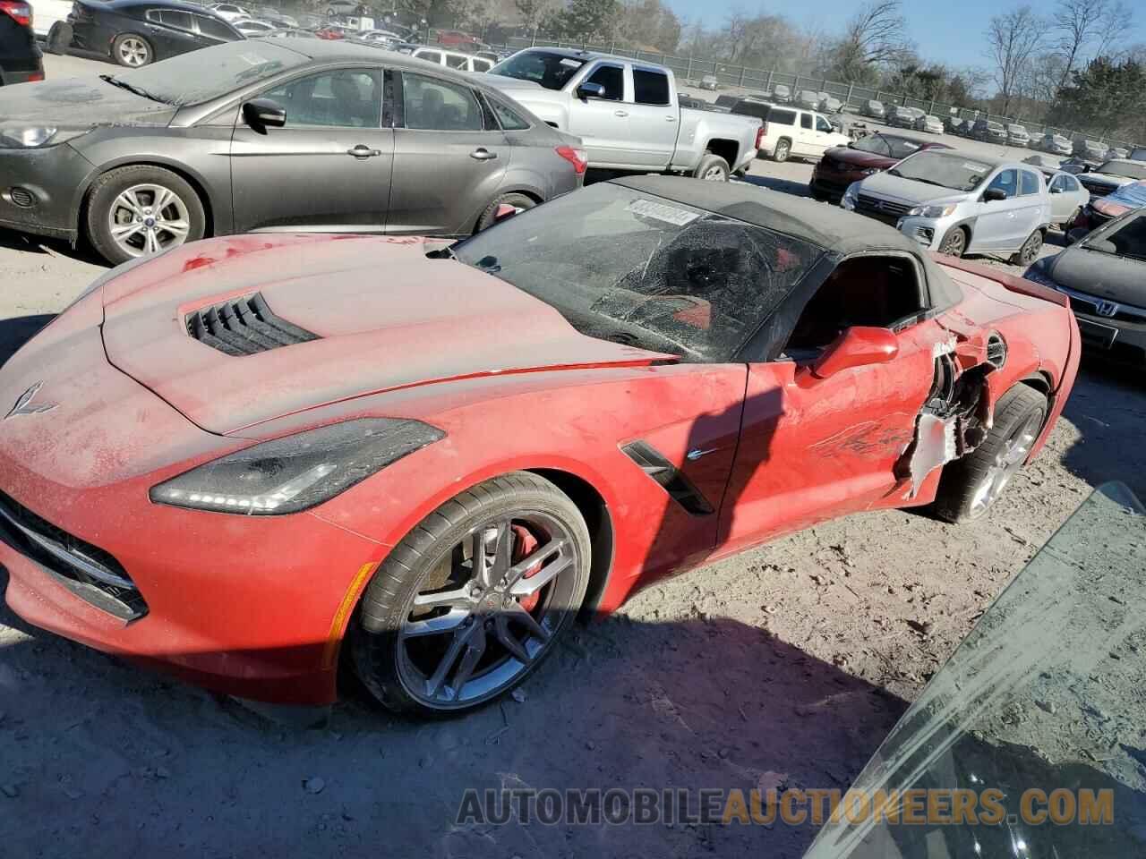 1G1YM3D76E5133848 CHEVROLET CORVETTE 2014